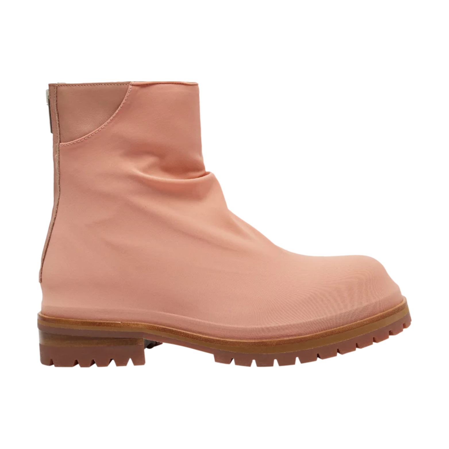 424 MARATHON ZIPPED BOOTS IN PINK