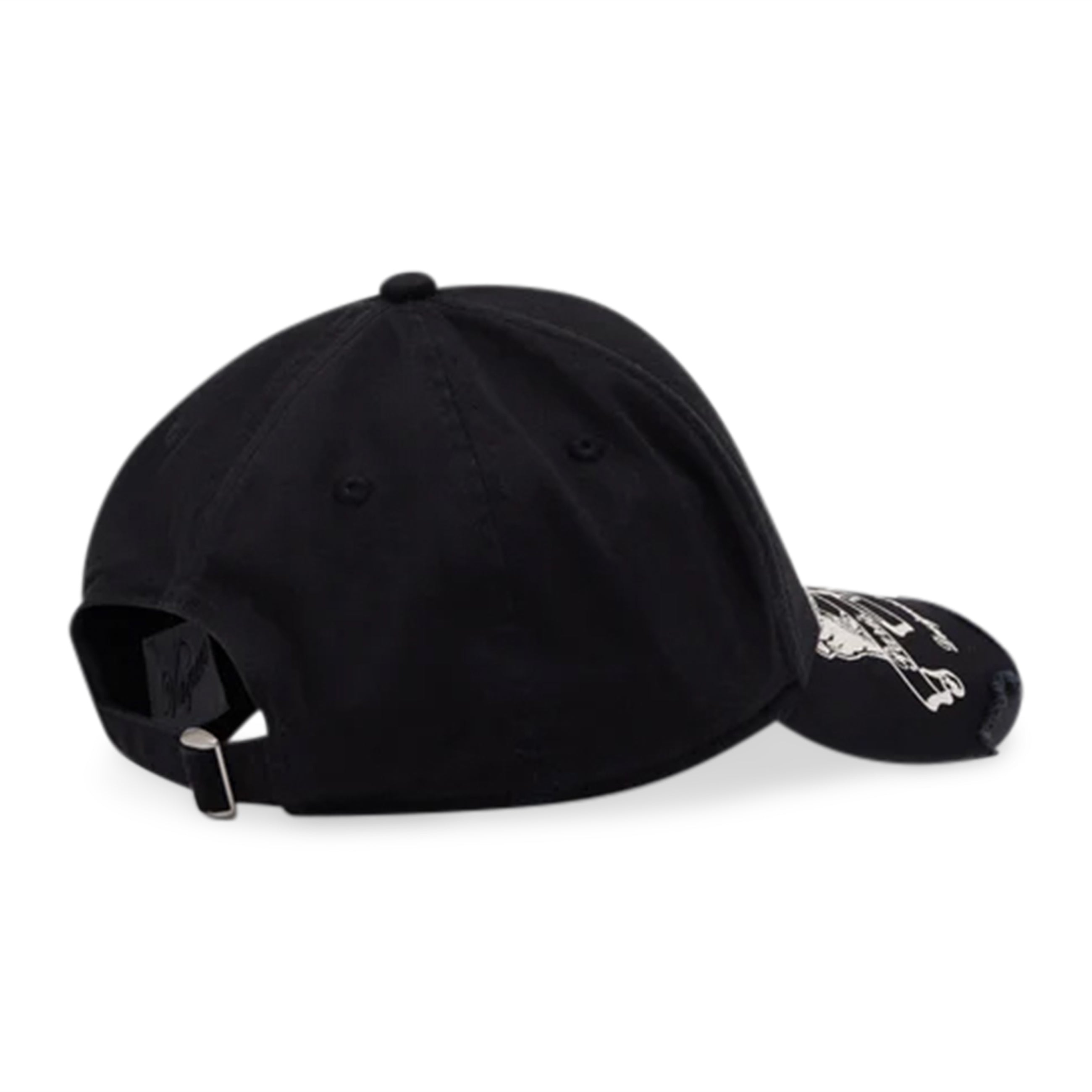 Vaquera Crown Baseball Hat Black
