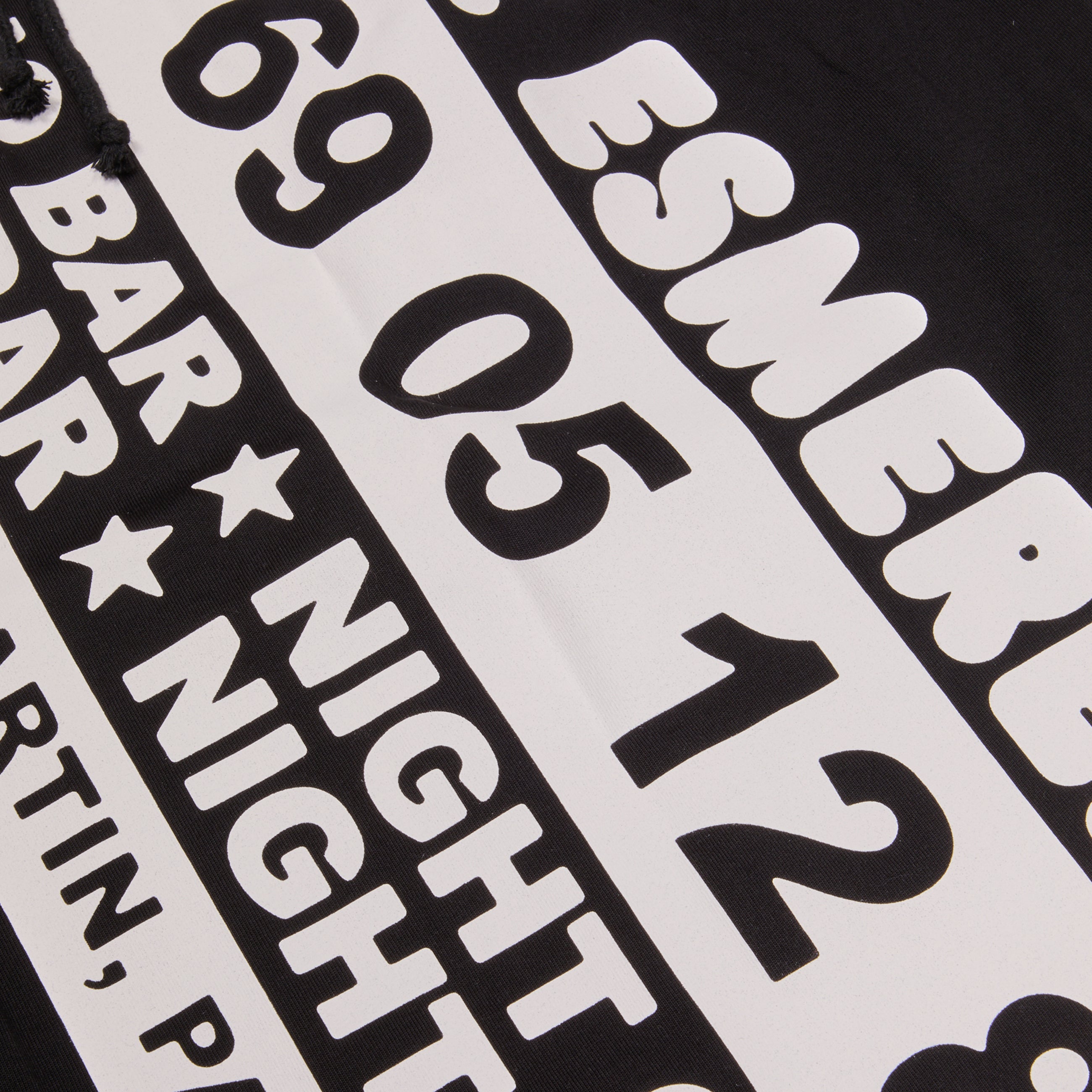 Vaquera Sweatshirt Skirt Black