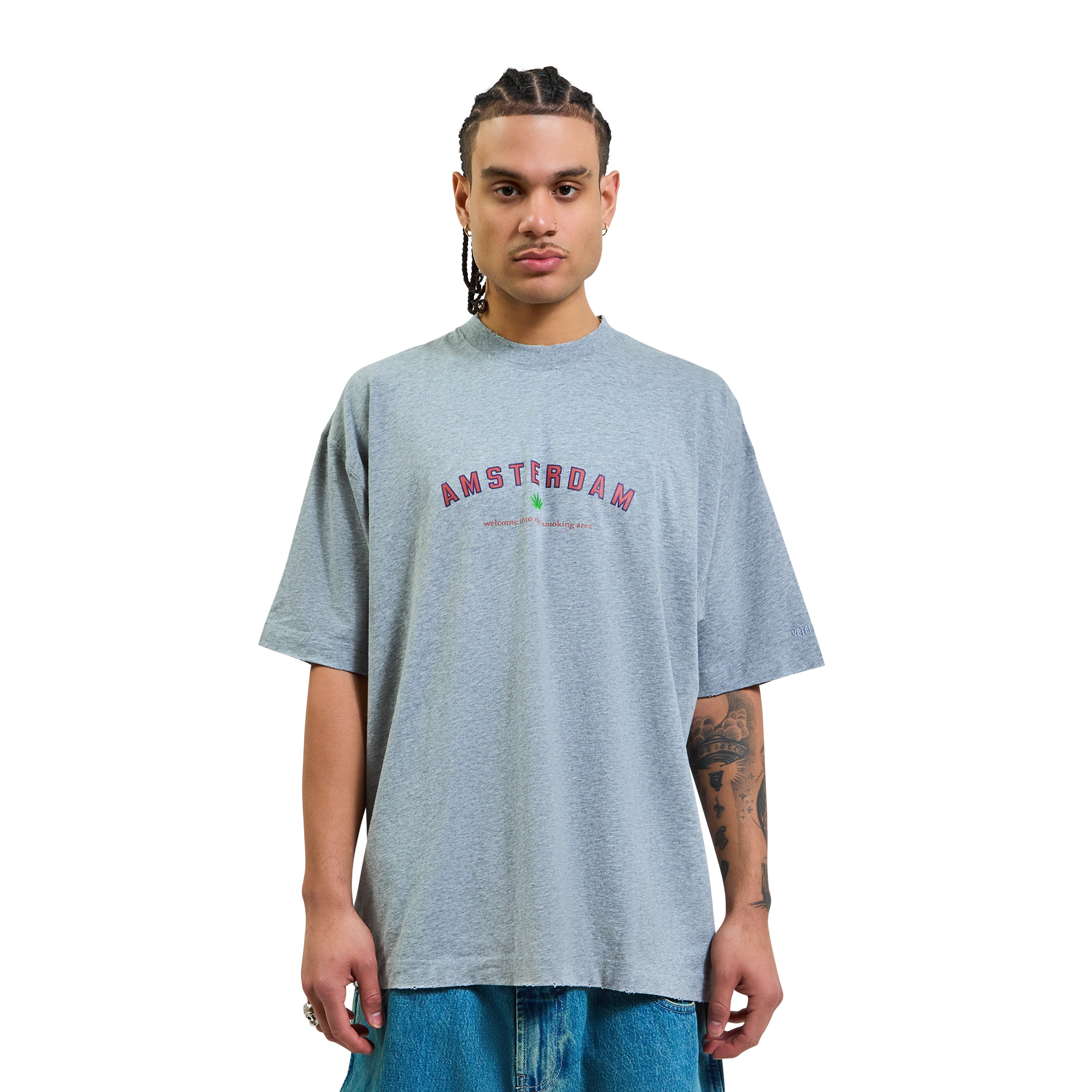 Vetements Amsterdam T-Shirt Grey – ESSXNYC