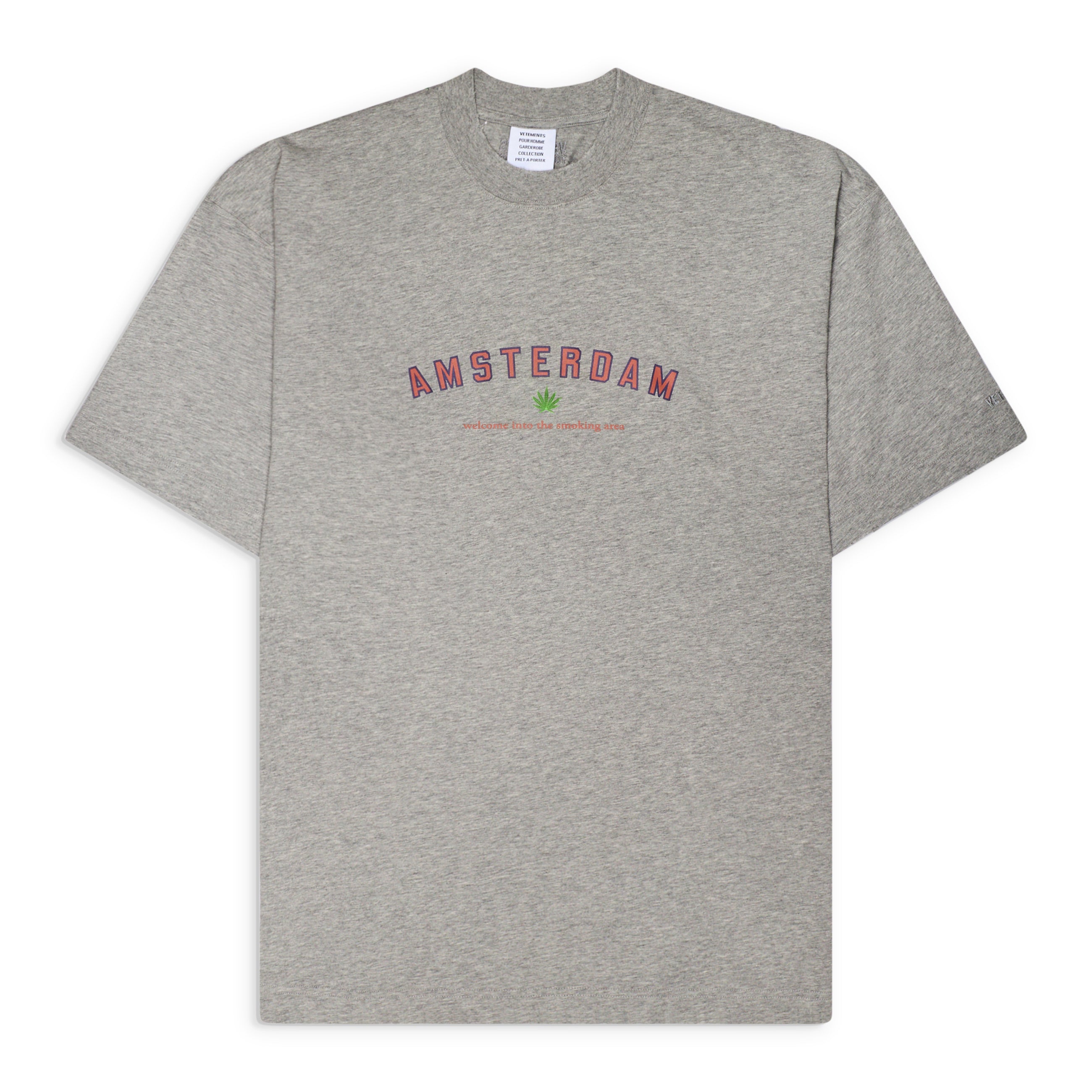 VETEMENTS Amsterdam T-Shirt Grey