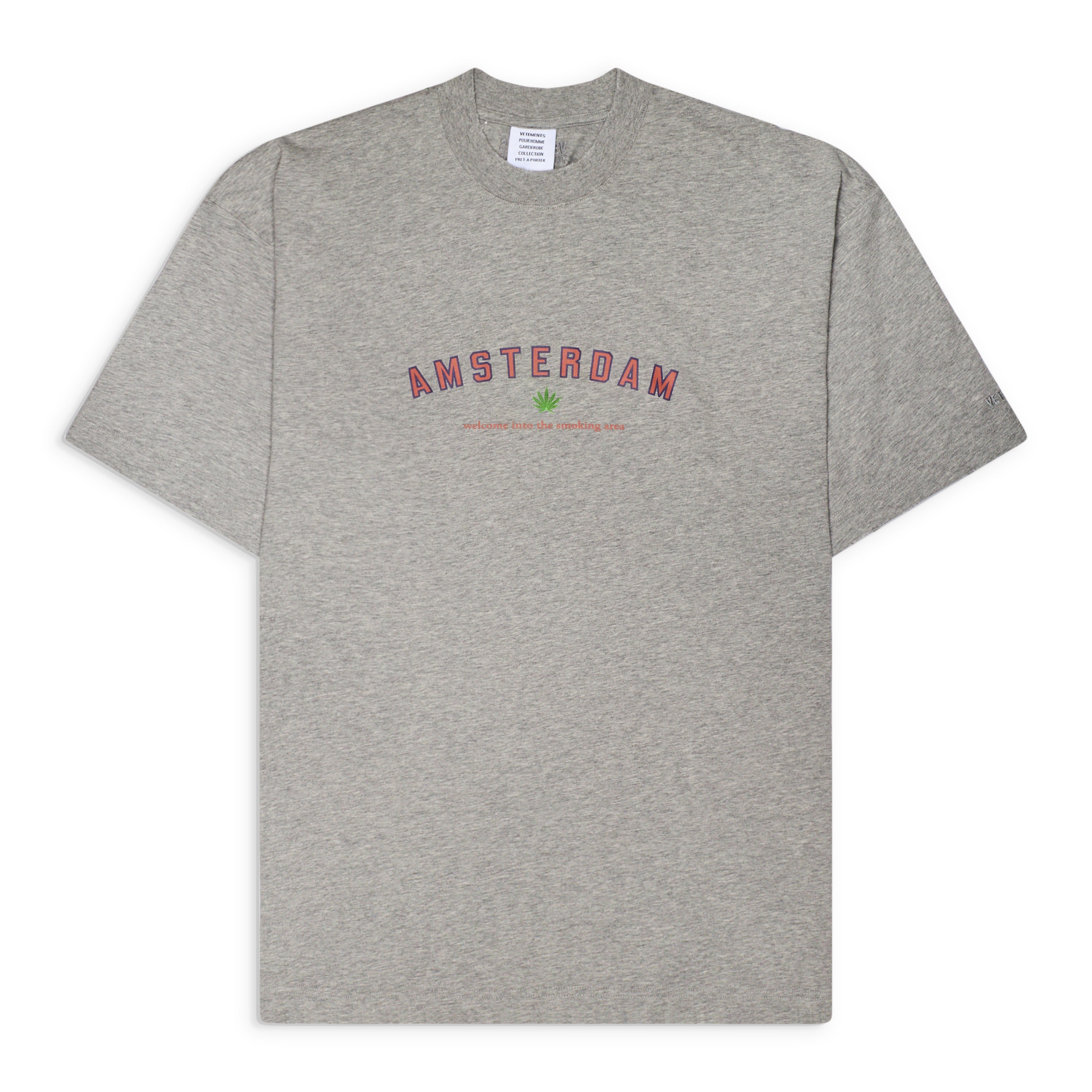 VETEMENTS Amsterdam T-Shirt Grey
