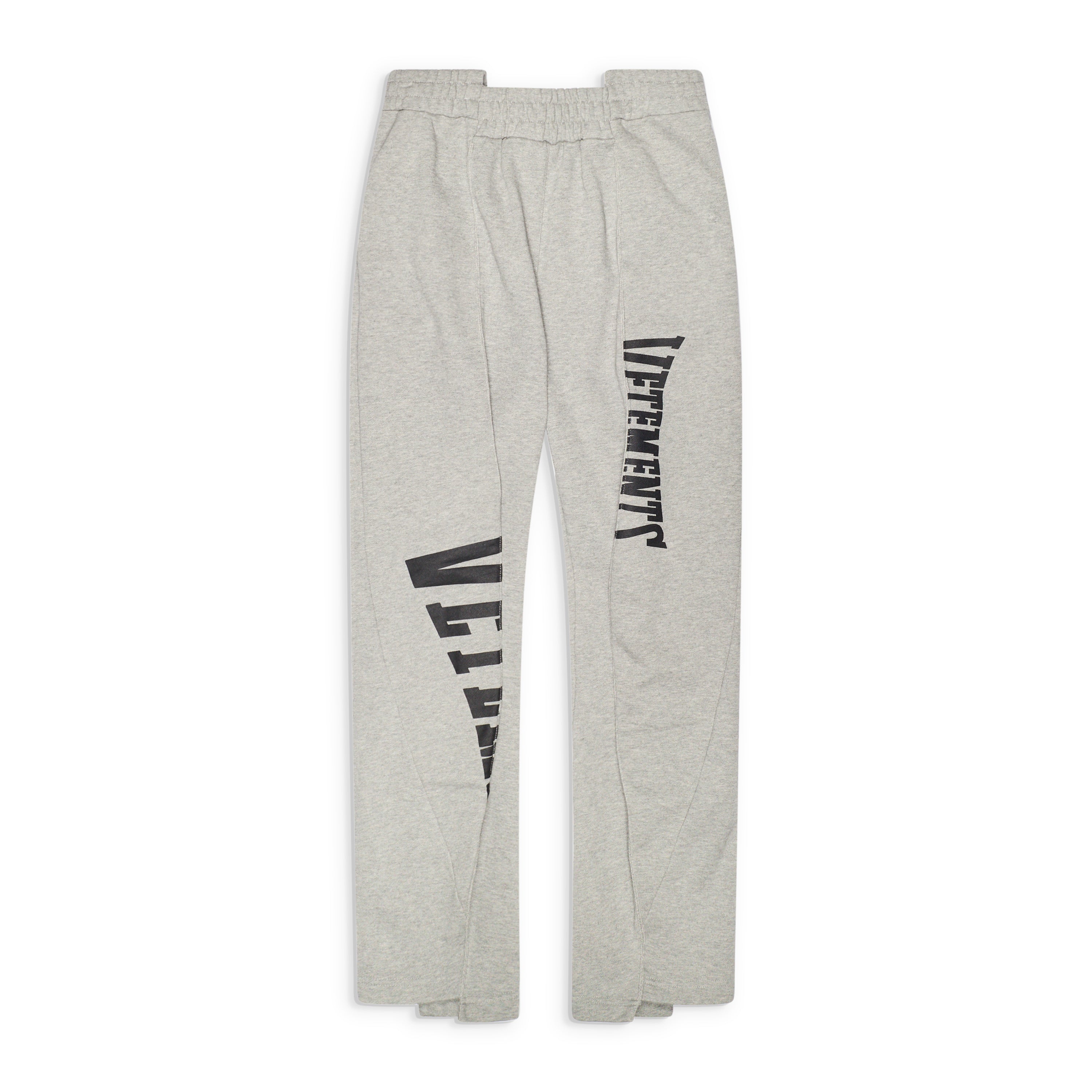 VETEMENTS Cut-Up Sweatpants Grey