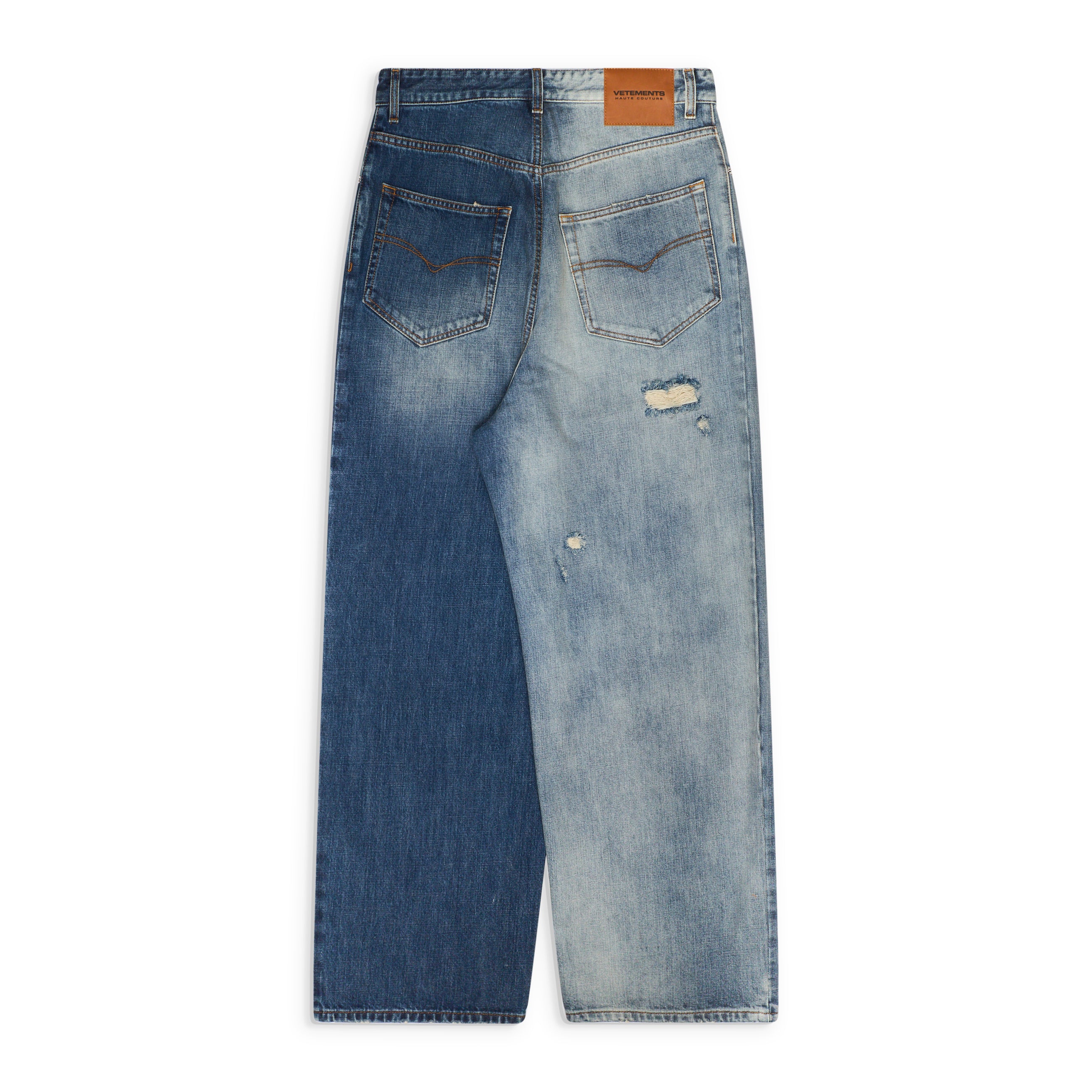 VETEMENTS Degrade Effect Jeans Blue