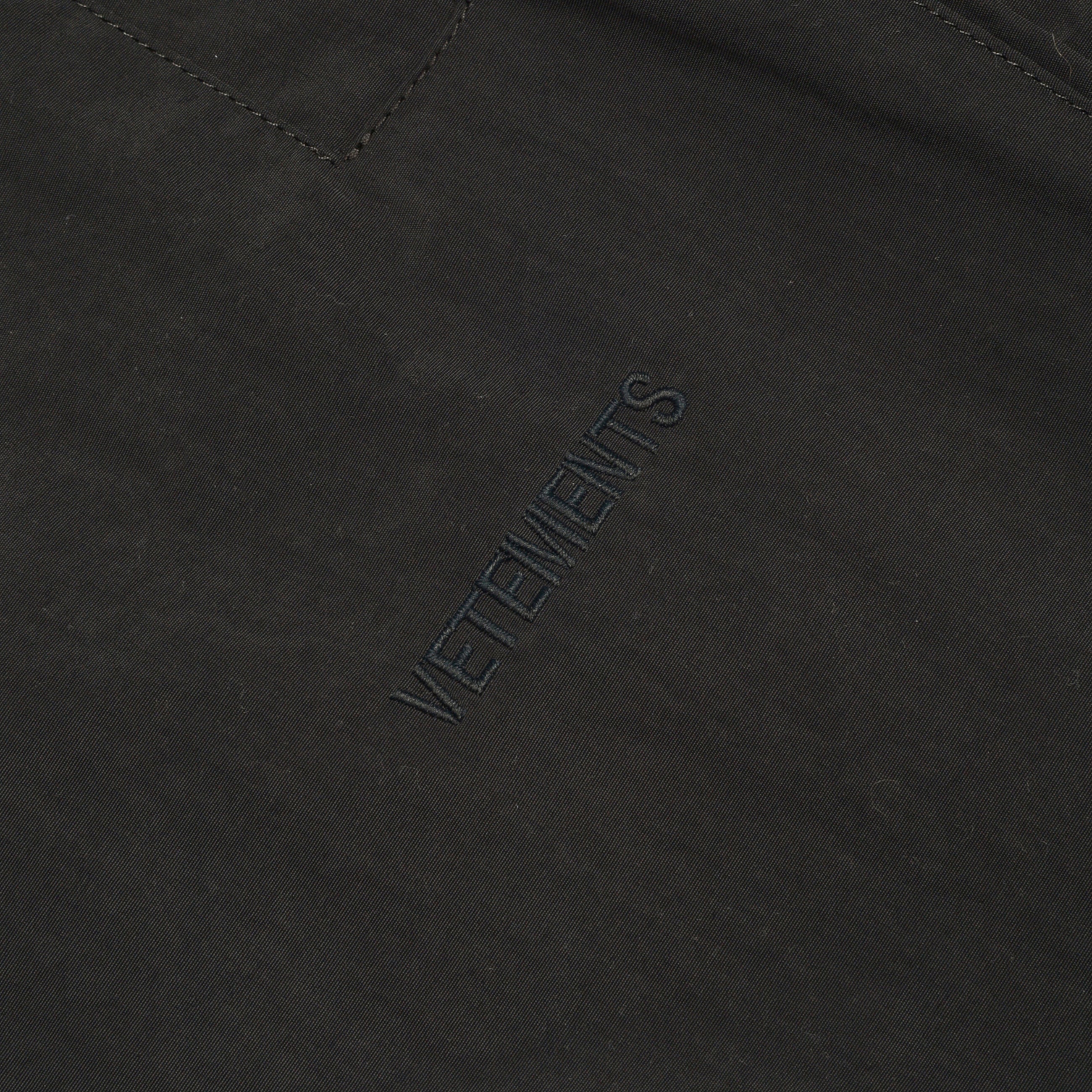 VETEMENTS Taped Track Pants Black