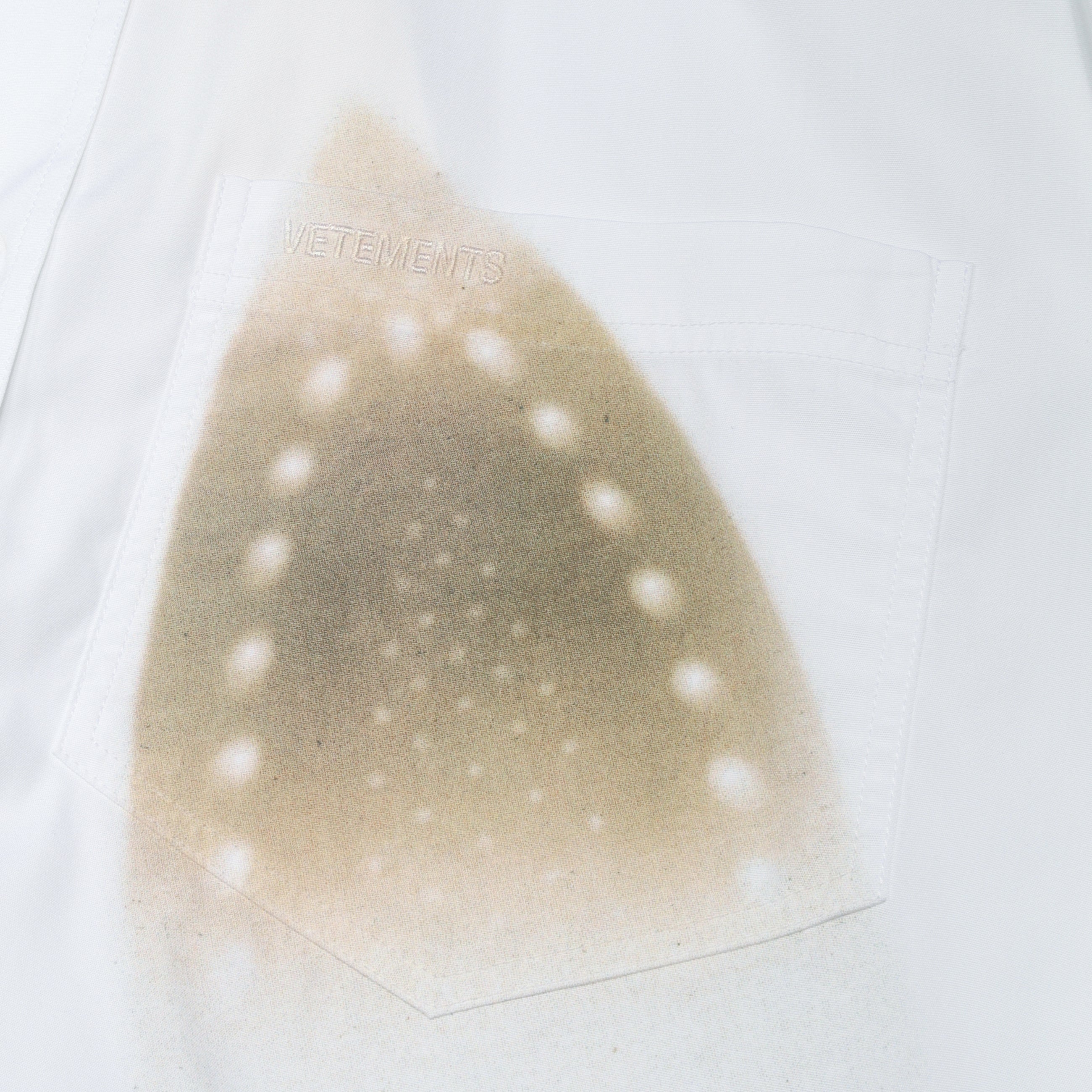 VETEMENTS Well Ironed Classic Shirt White