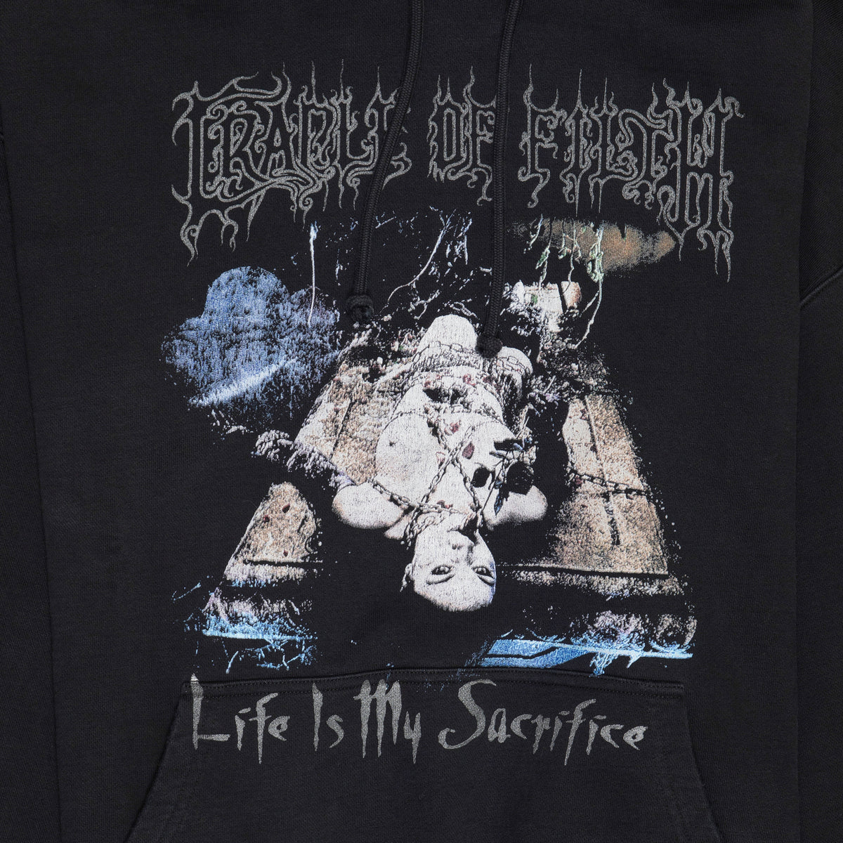 Vetements Cof Sacrifice Hoodie Black