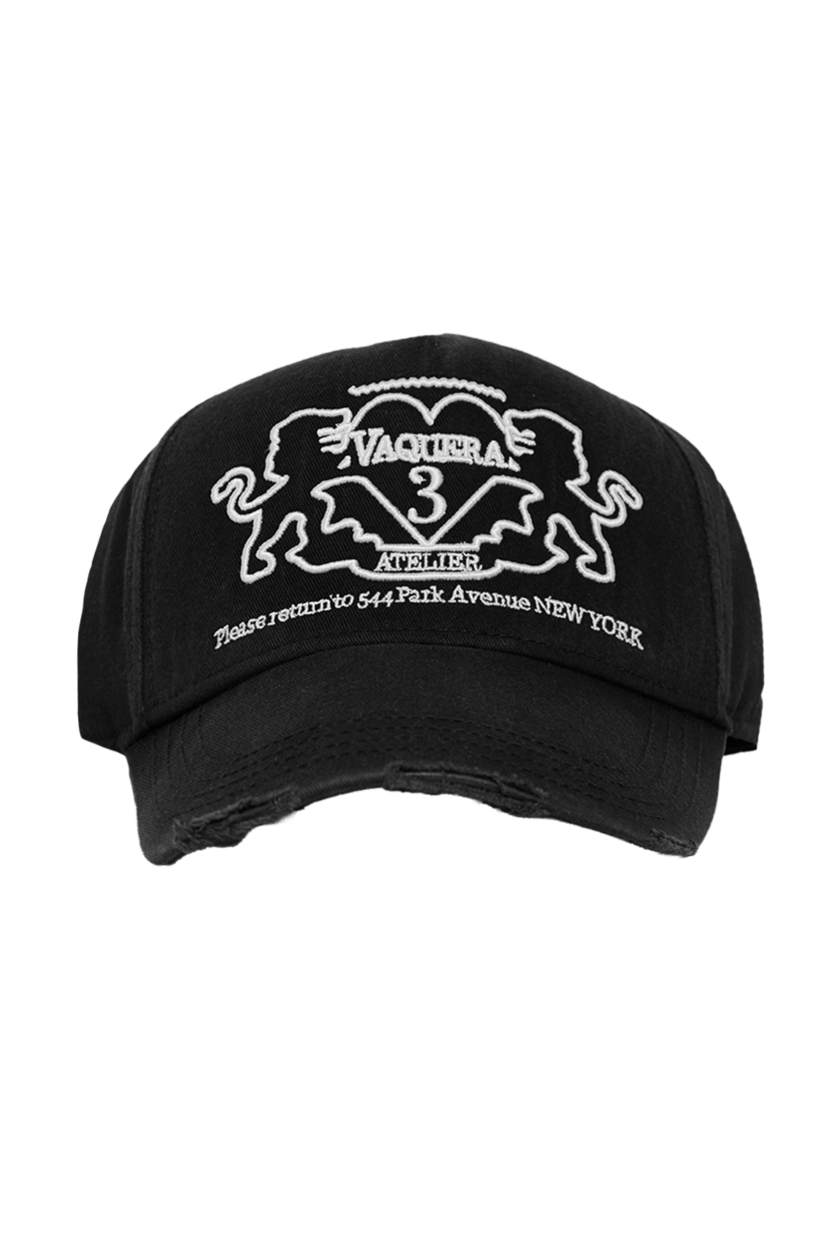 Vaquera Baseball Cap Black – ESSXNYC