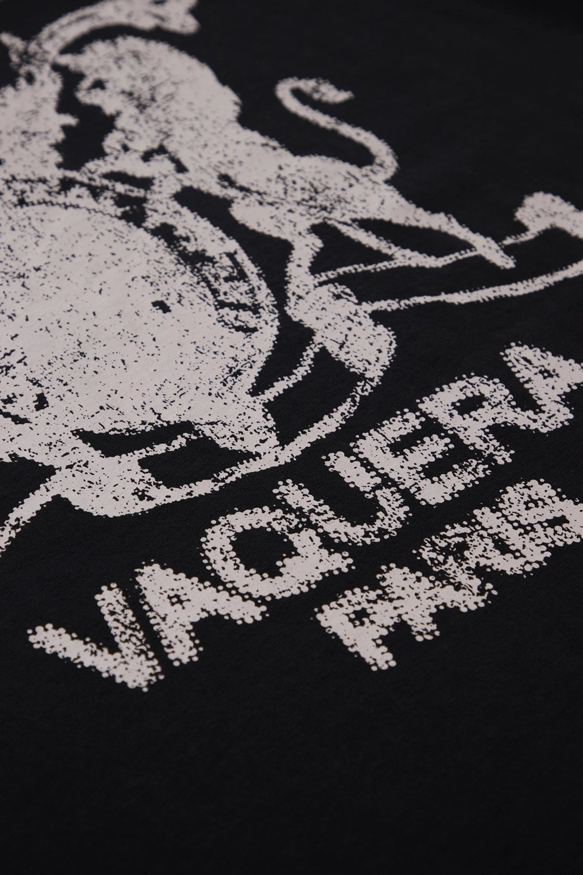 Vaquera Shoulder Pads T-Shirt Black