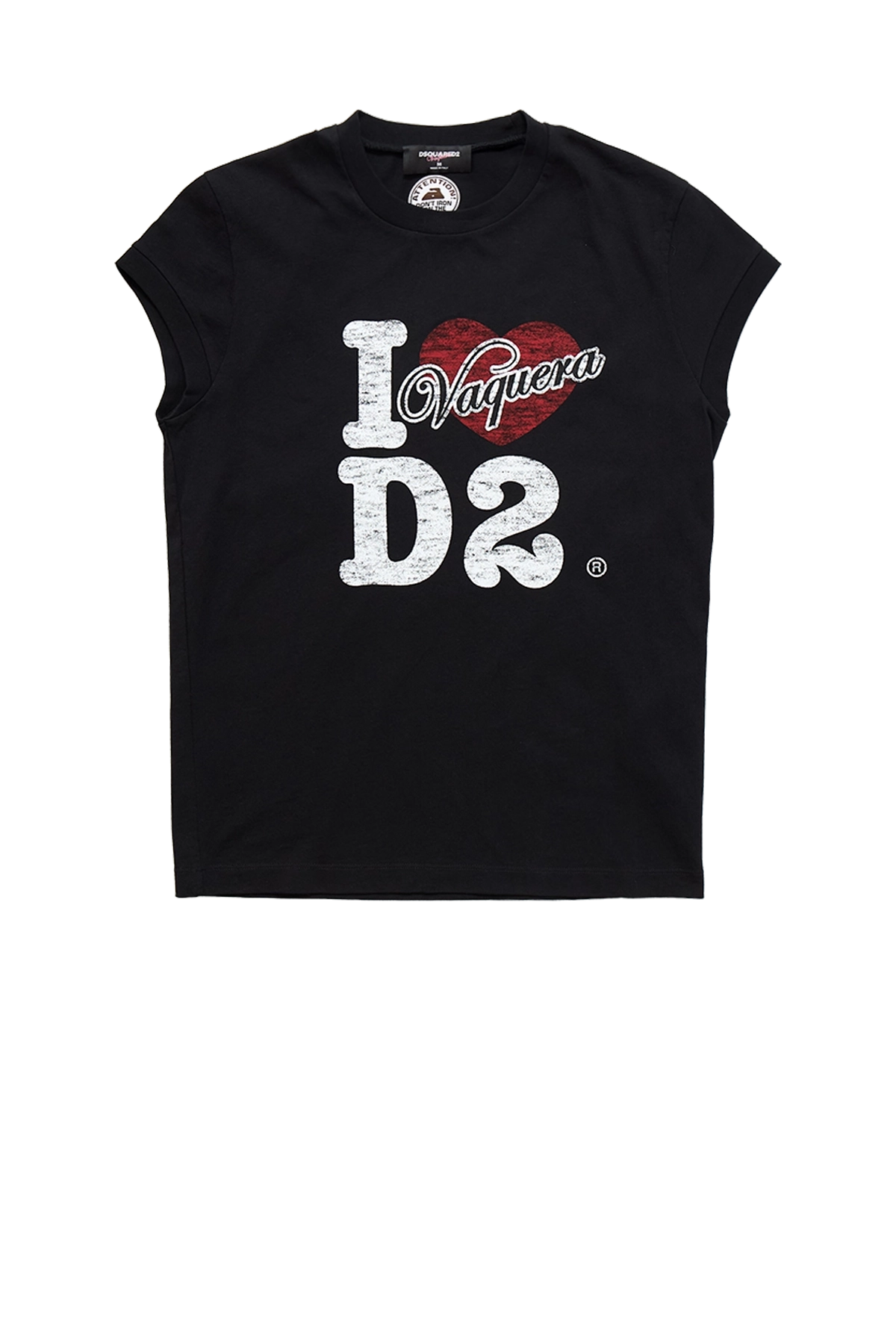 Dsquared2 Vaquera Loves D2 Tee Black