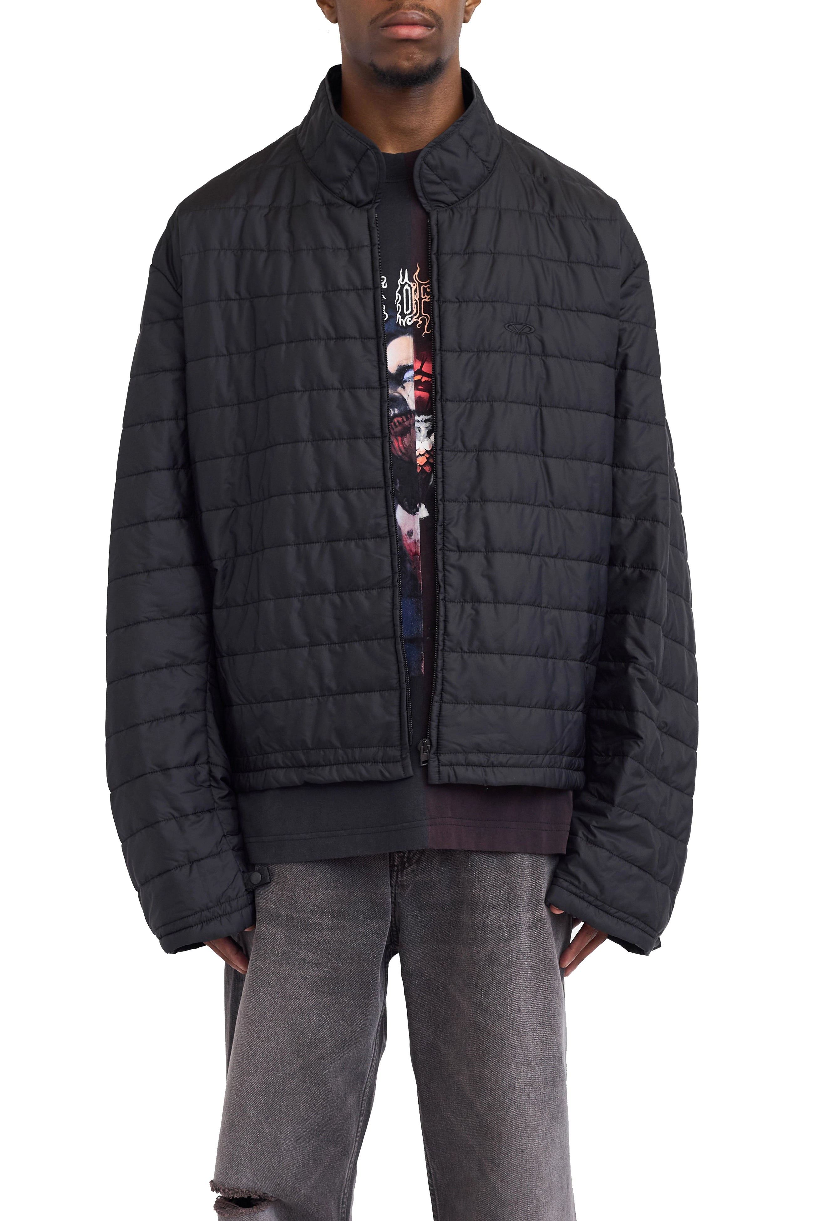 Vetements Biker Parka and Liner Jacket Set Sand/Black