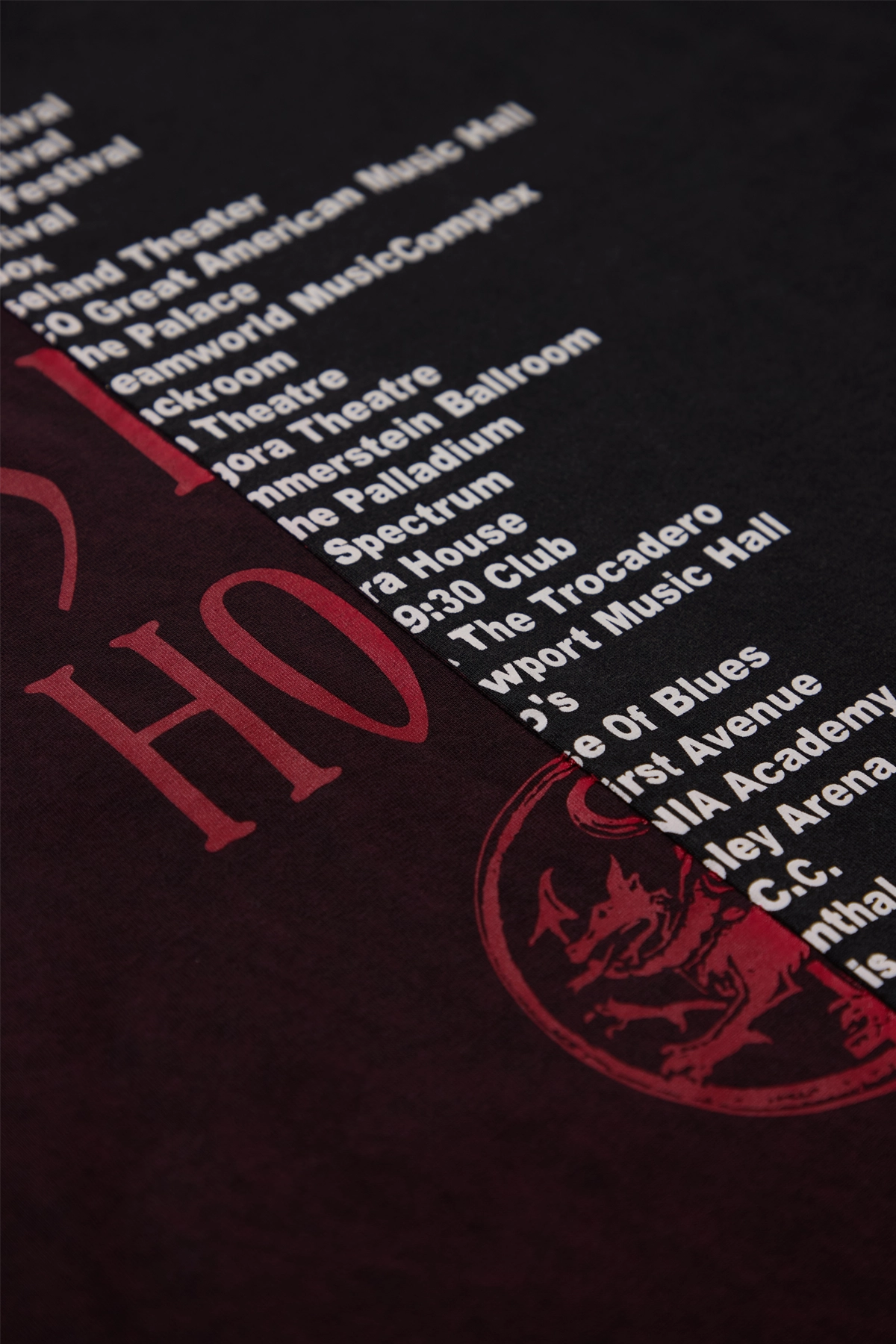 Vetements Cof Cut-Up Oversized T-Shirt Black/Red 3