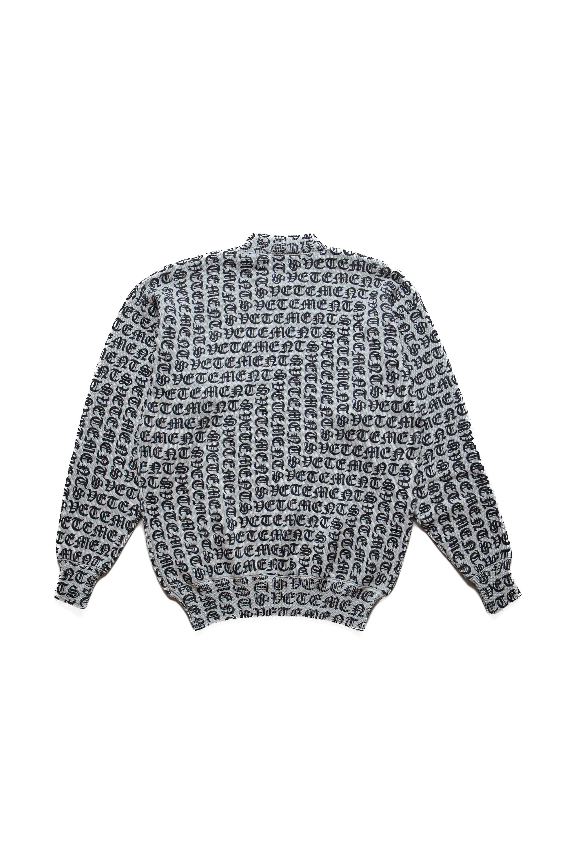 Vetements Gothic Monogram Sweater – ESSXNYC