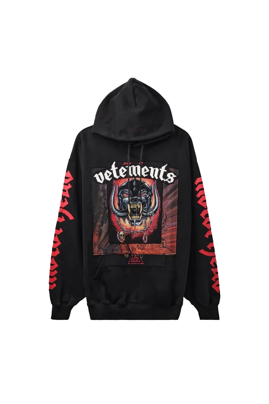 Vetements Motorhead Patched Hoodie