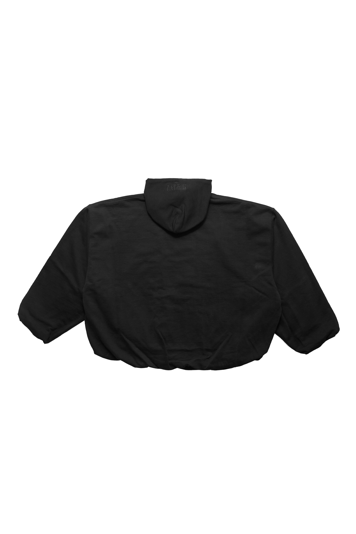 Vetements Oval Logo Cropped Boxy Hoodie Black – ESSXNYC Vetements Oval Logo Cropped Boxy Hoodie Black – ESSXNYC