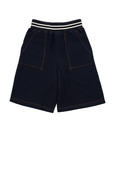Wales Bonner October Shorts Navy – ESSXNYC