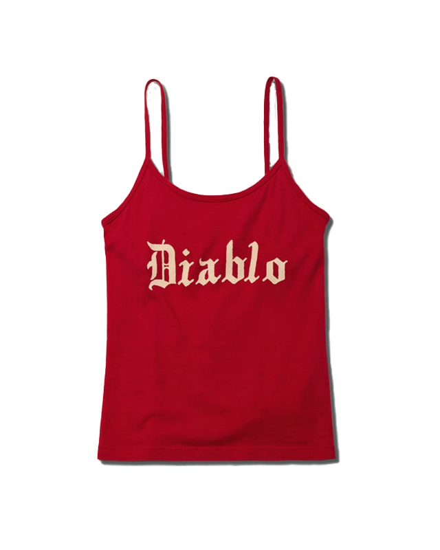 Willy Chavarria Diablo Cholita Tank Red