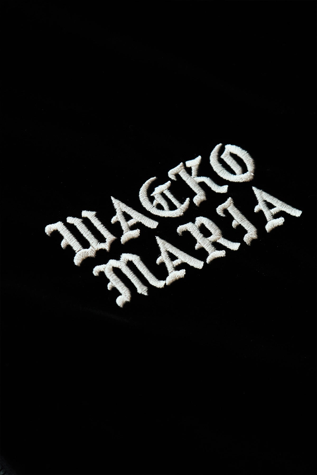 Wacko Maria Velvet Track Jacket (Type-2) Black 2