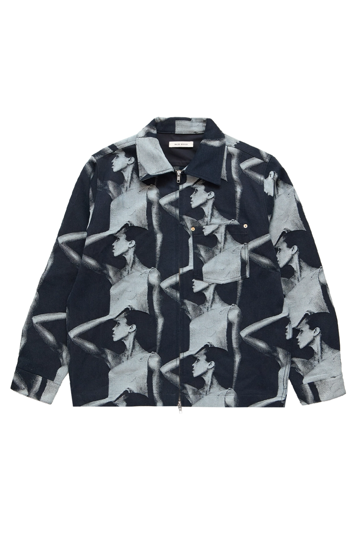 Wales Bonner Jet Zip Jacket Indigo – ESSXNYC