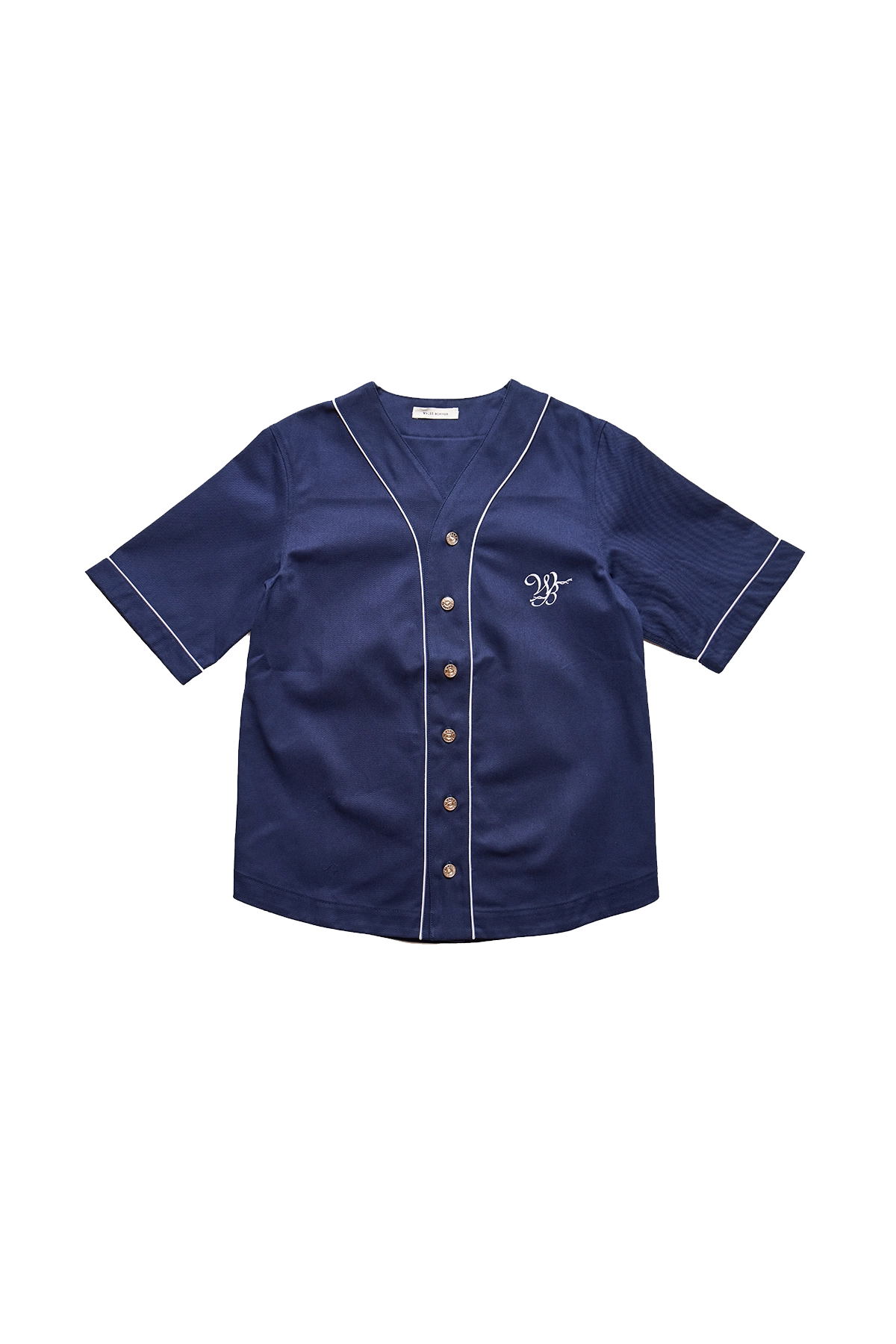 Wales Bonner Freestyle Shirt Navy