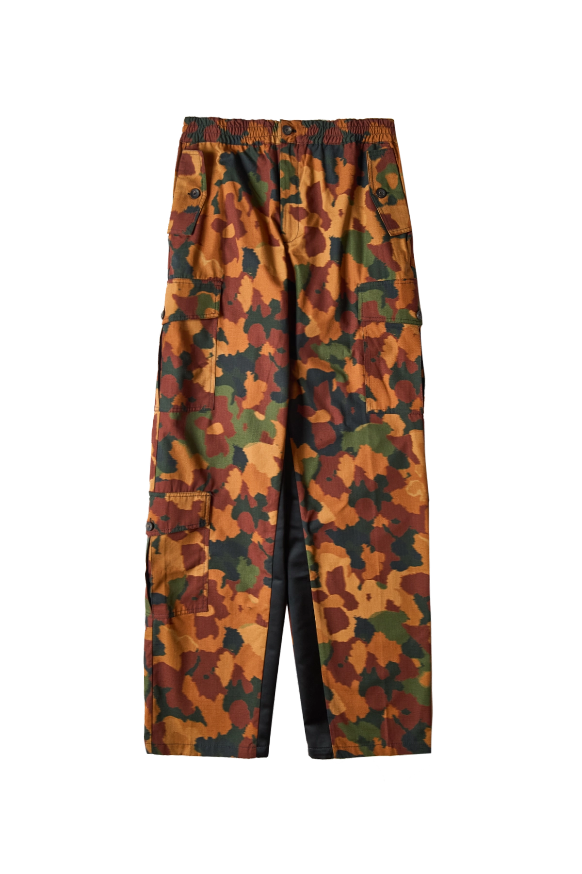 Wales Bonner Message Camo Cargo Trousers Multi