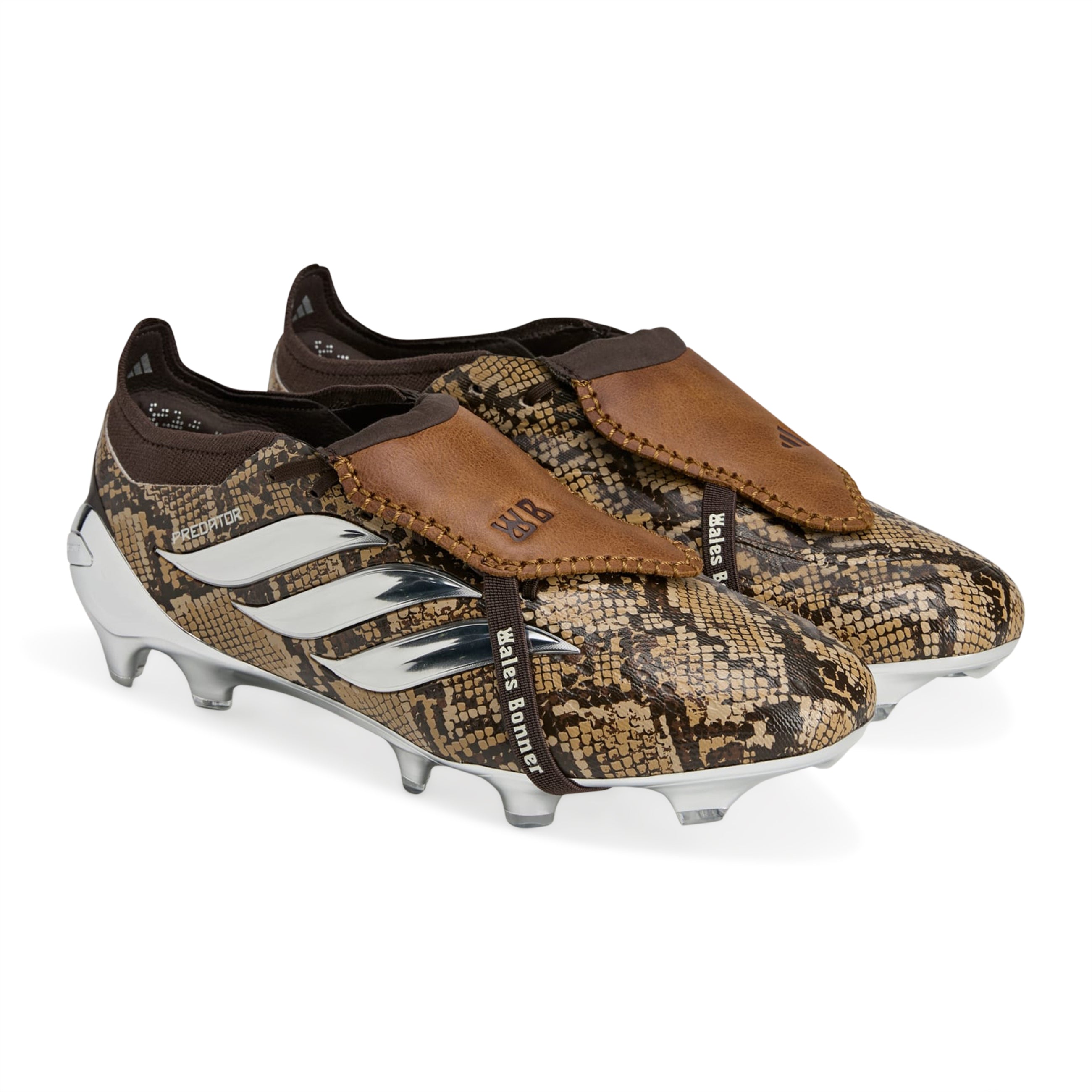 Adidas x Wales Bonner Predator Elite Cleats Brown