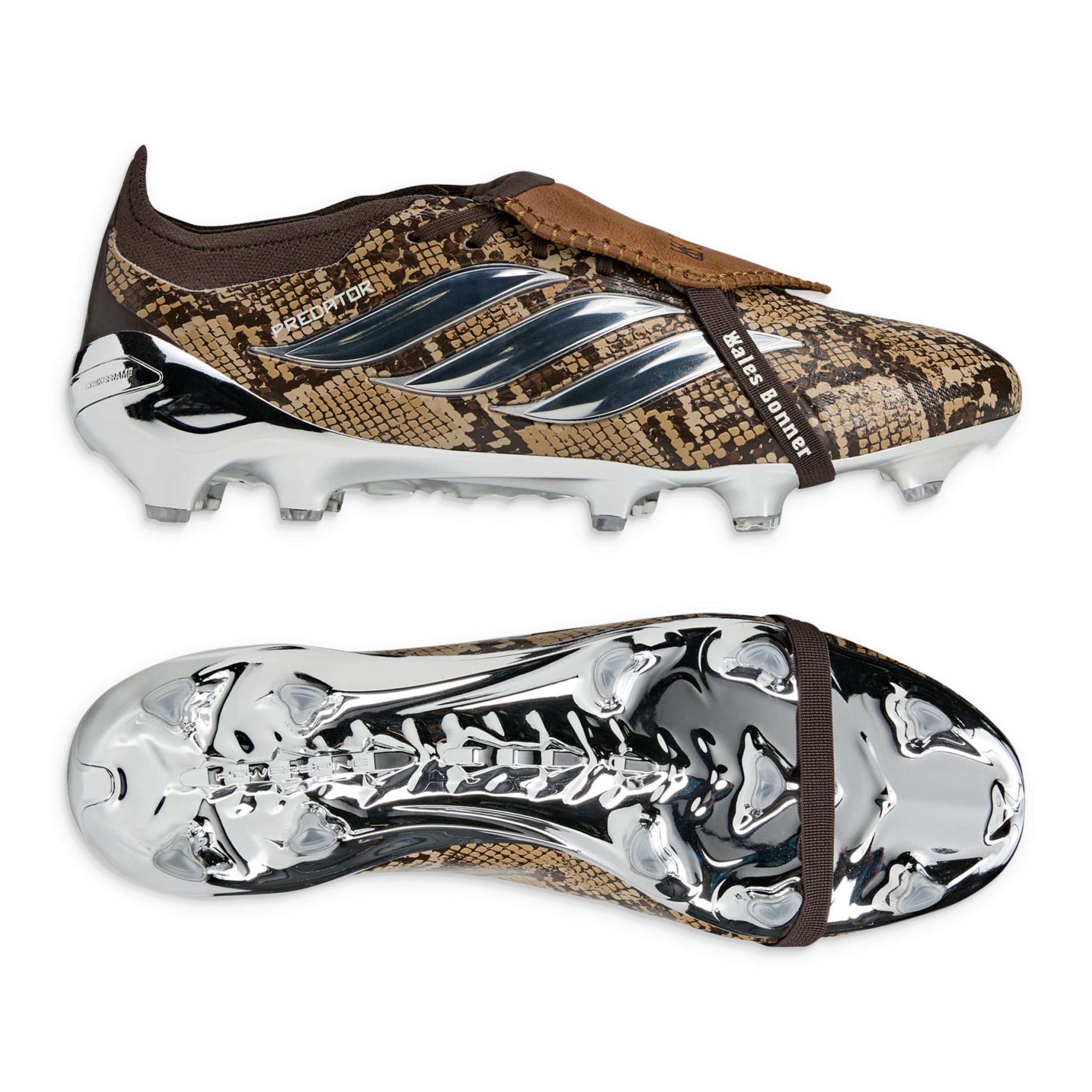 Adidas x Wales Bonner Predator Elite Cleats Brown