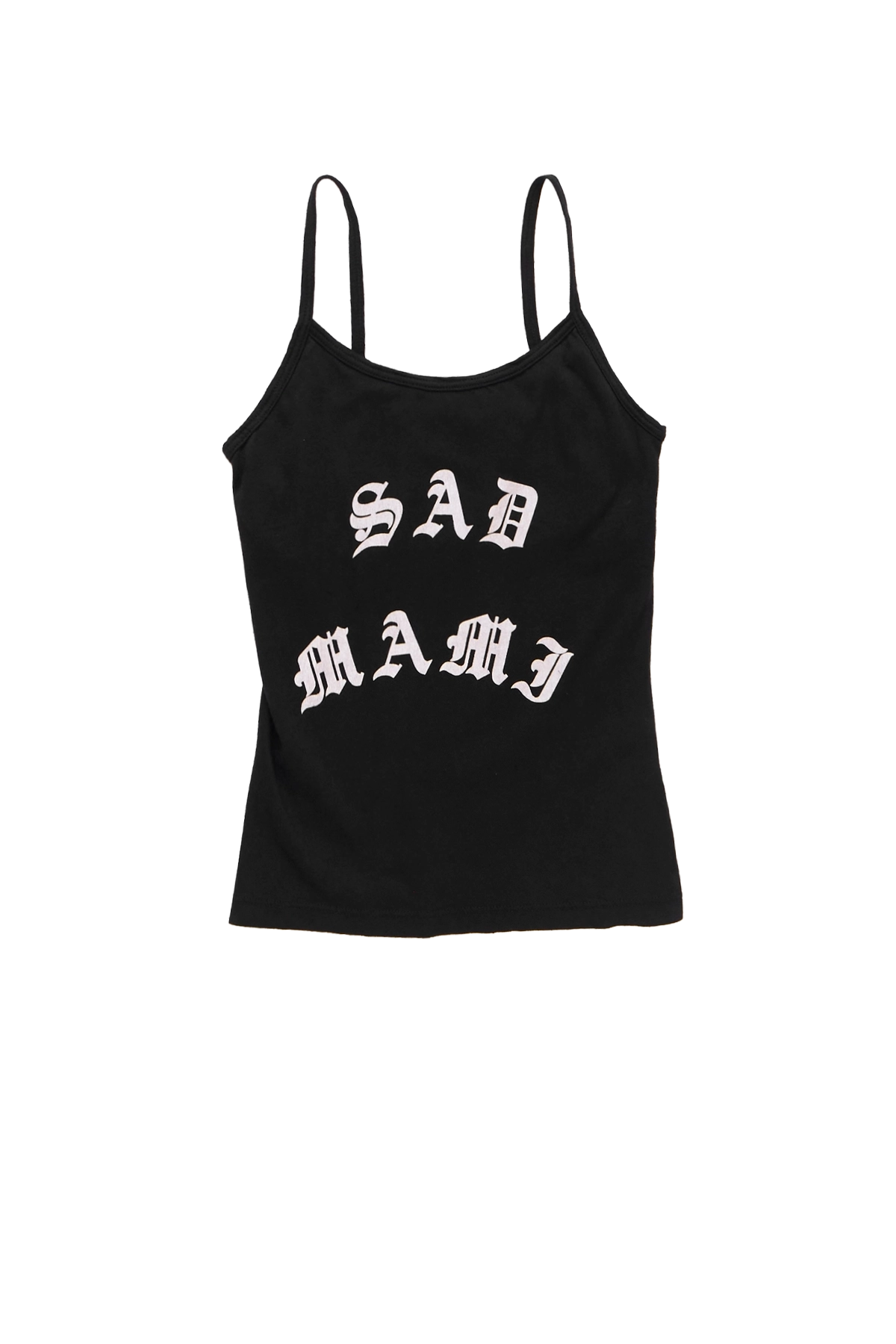 Willy Chavarria Sad Mami Cholita Tank Black