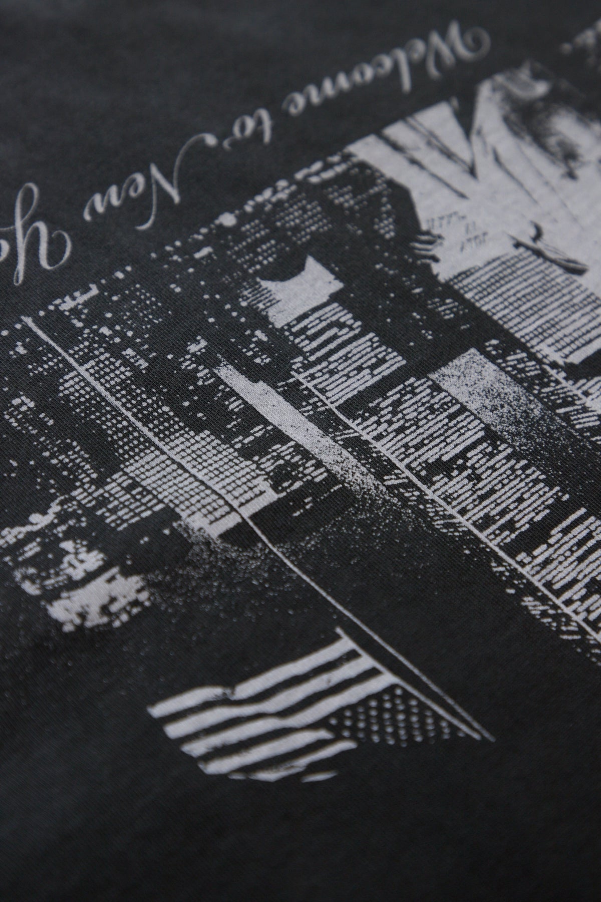 Willy Chavarria Welcome To NY Buffalo Tee Black