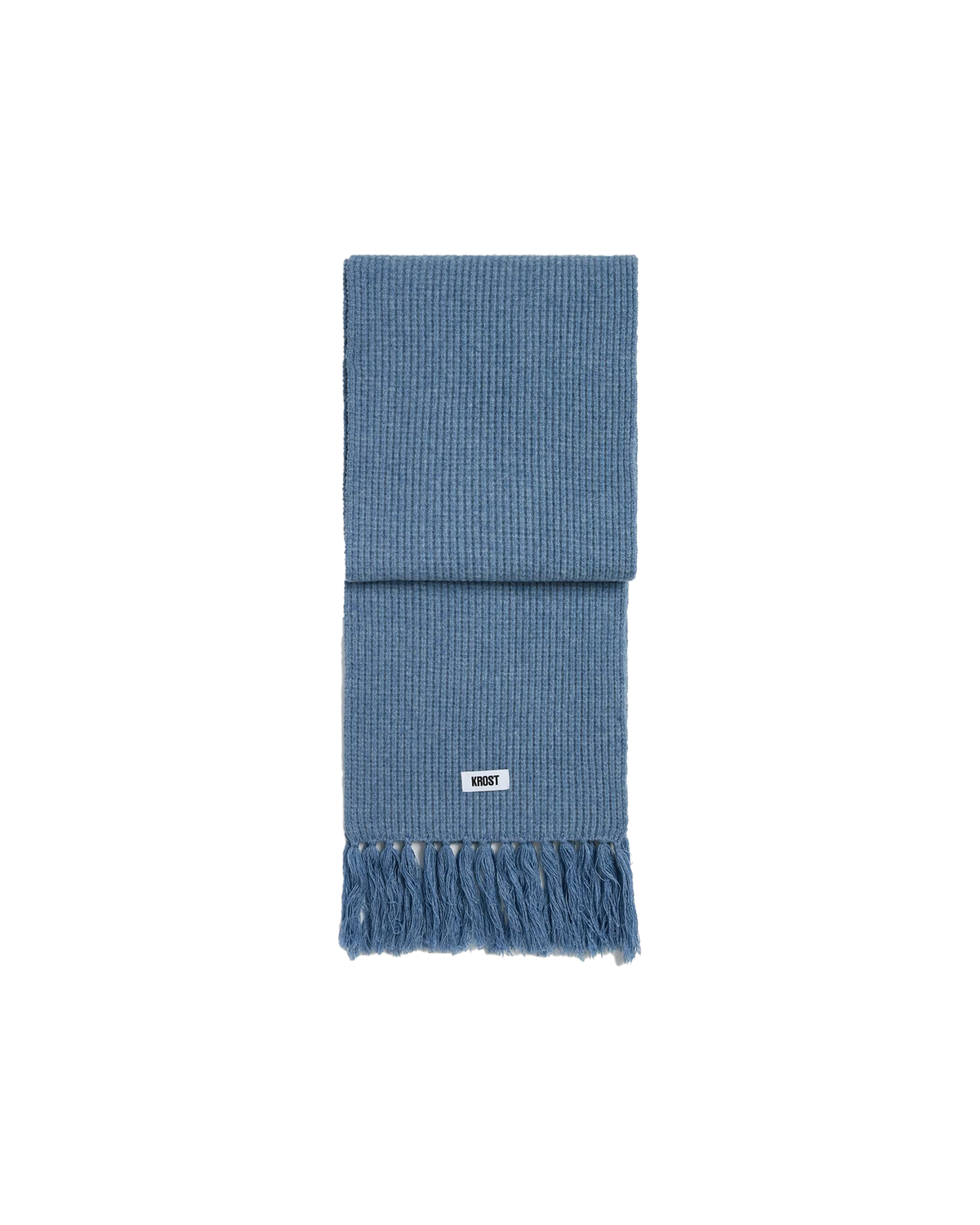 Krost Wool Speckle Scarf Cashmere Blue – ESSXNYC
