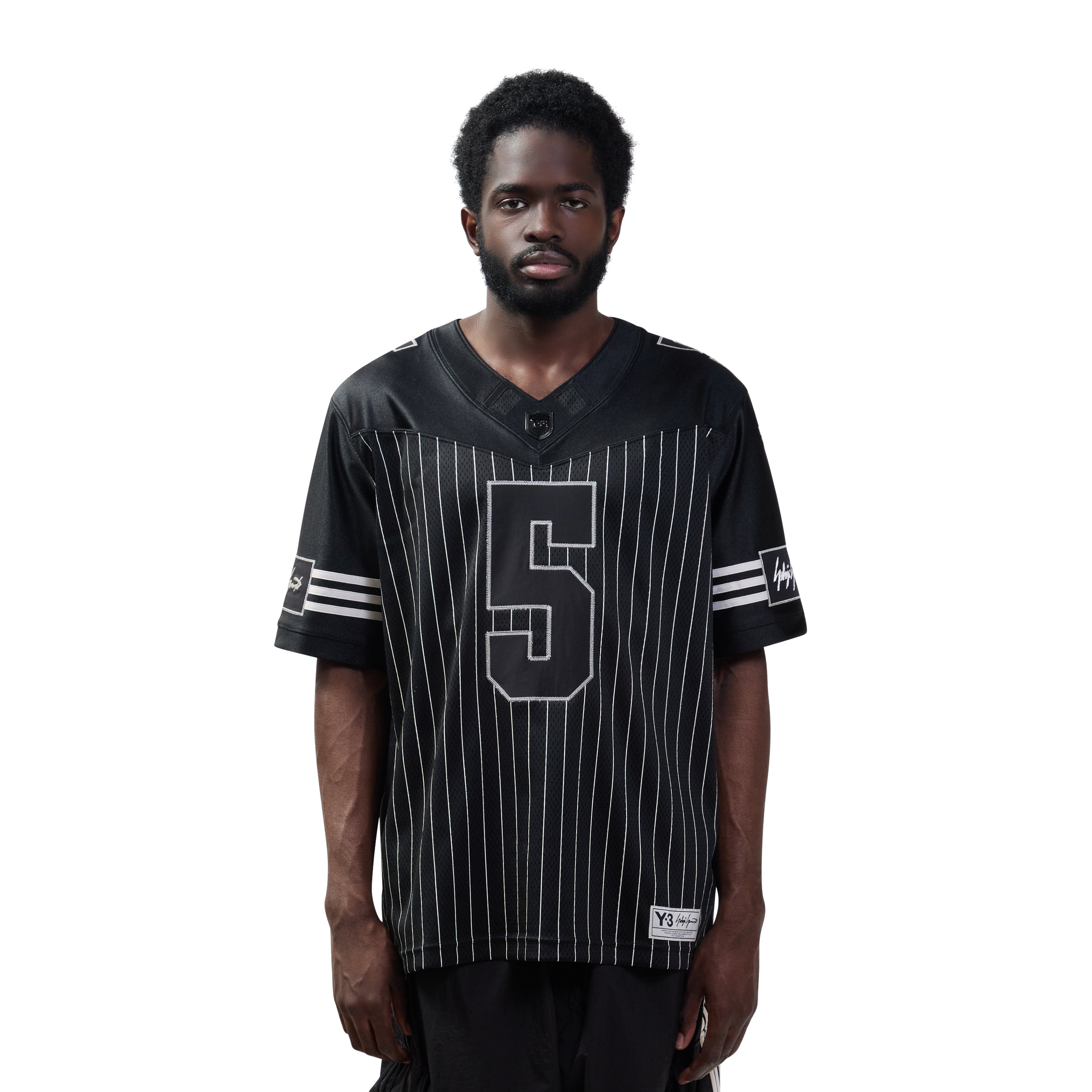 Y-3 Garret Wilson Football Jersey Black – ESSXNYC