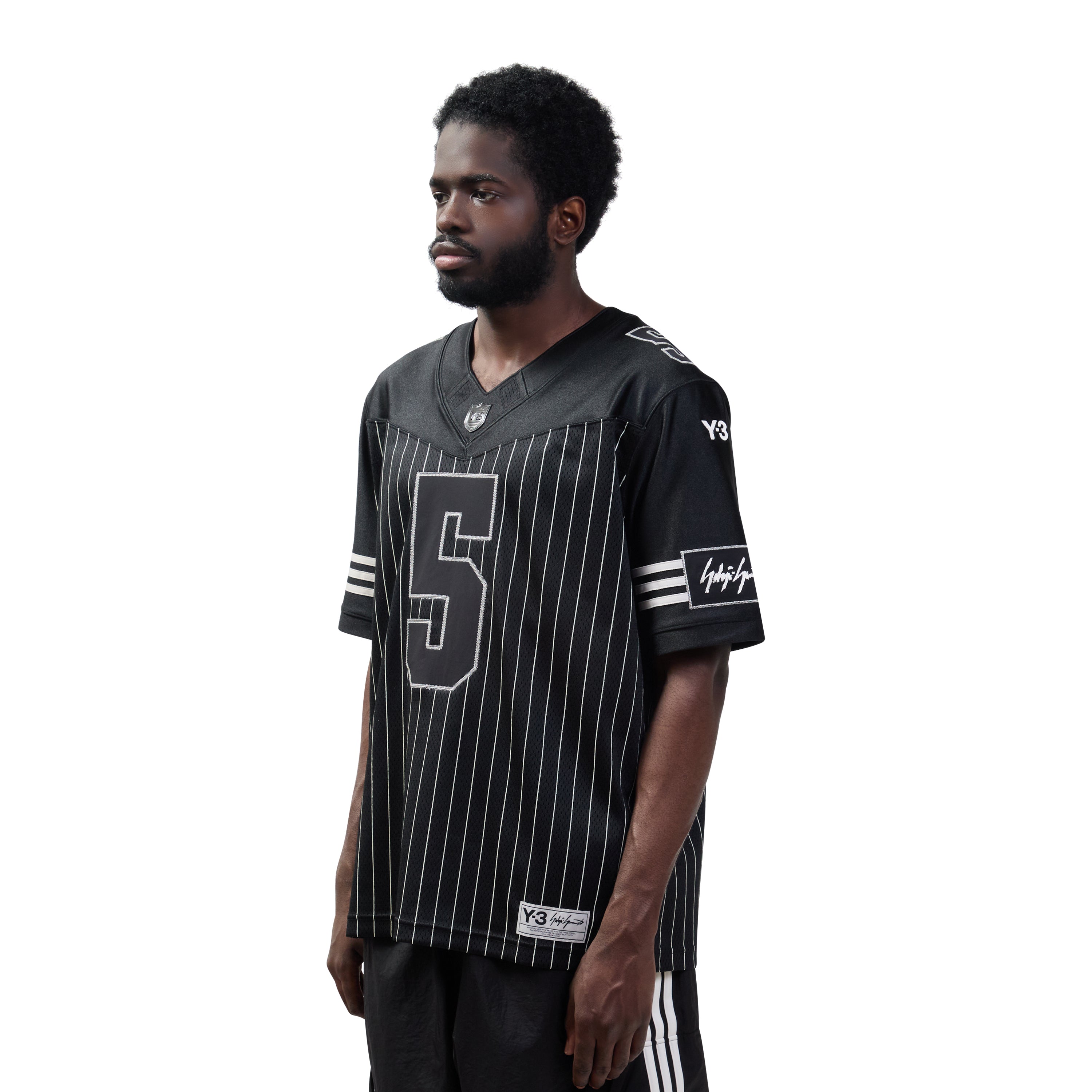 Y-3 Garret Wilson Football Jersey Black – ESSXNYC