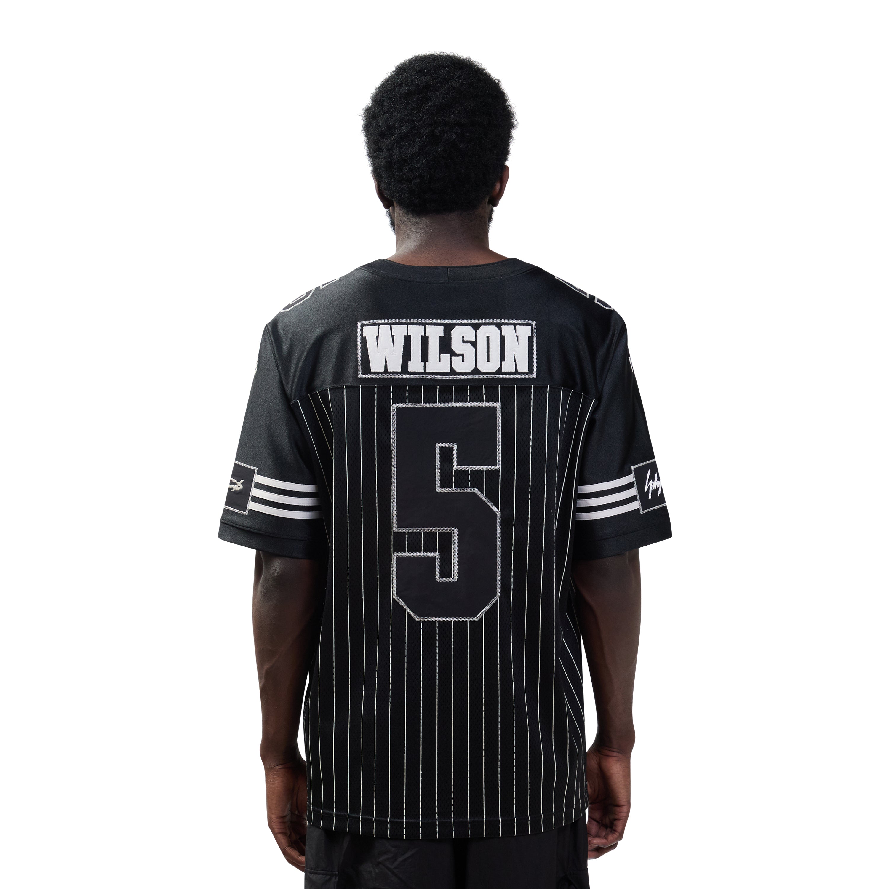 Y-3 Garret Wilson Football Jersey Black – ESSXNYC