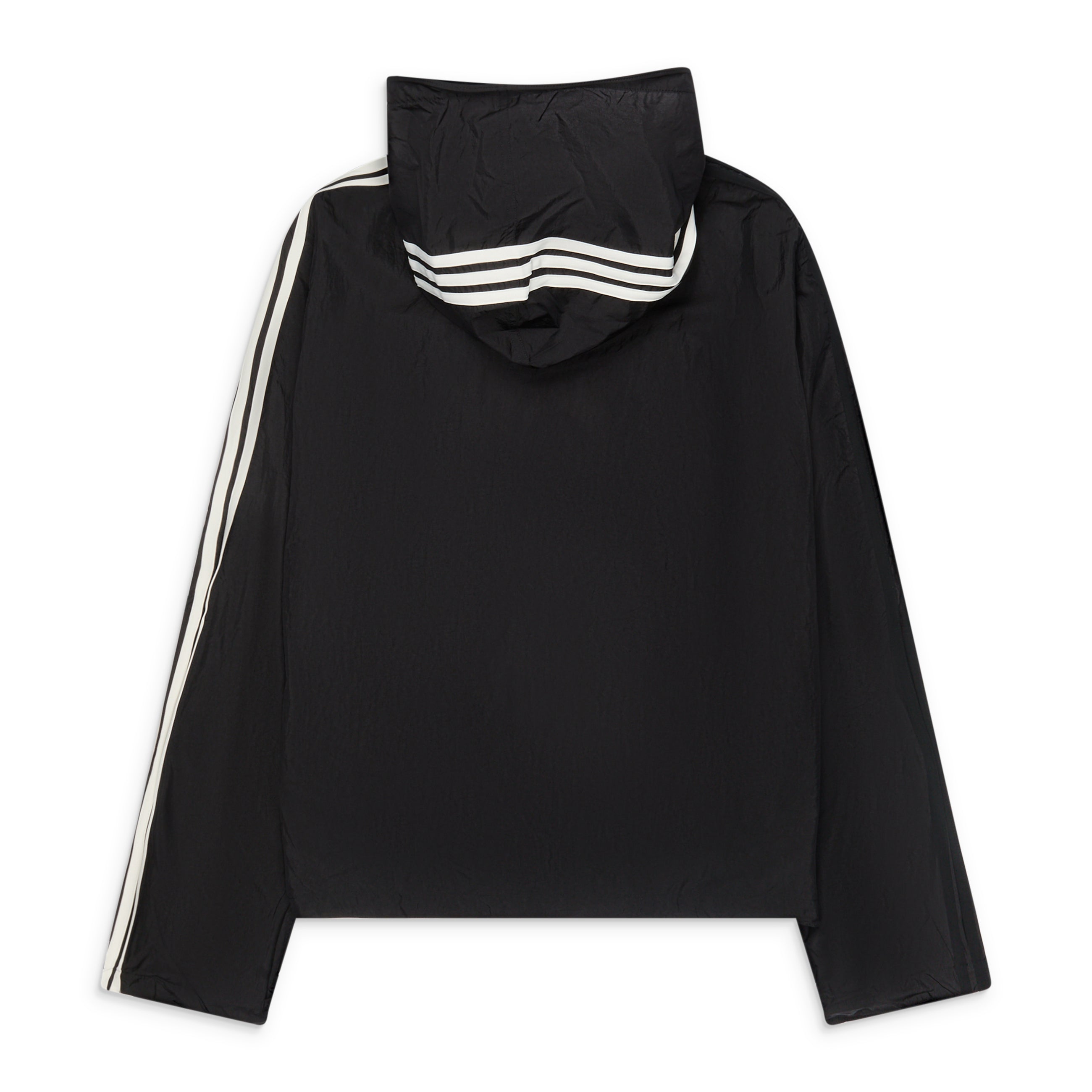 Y-3 Nylon 3 Stripes Track Jacket Black