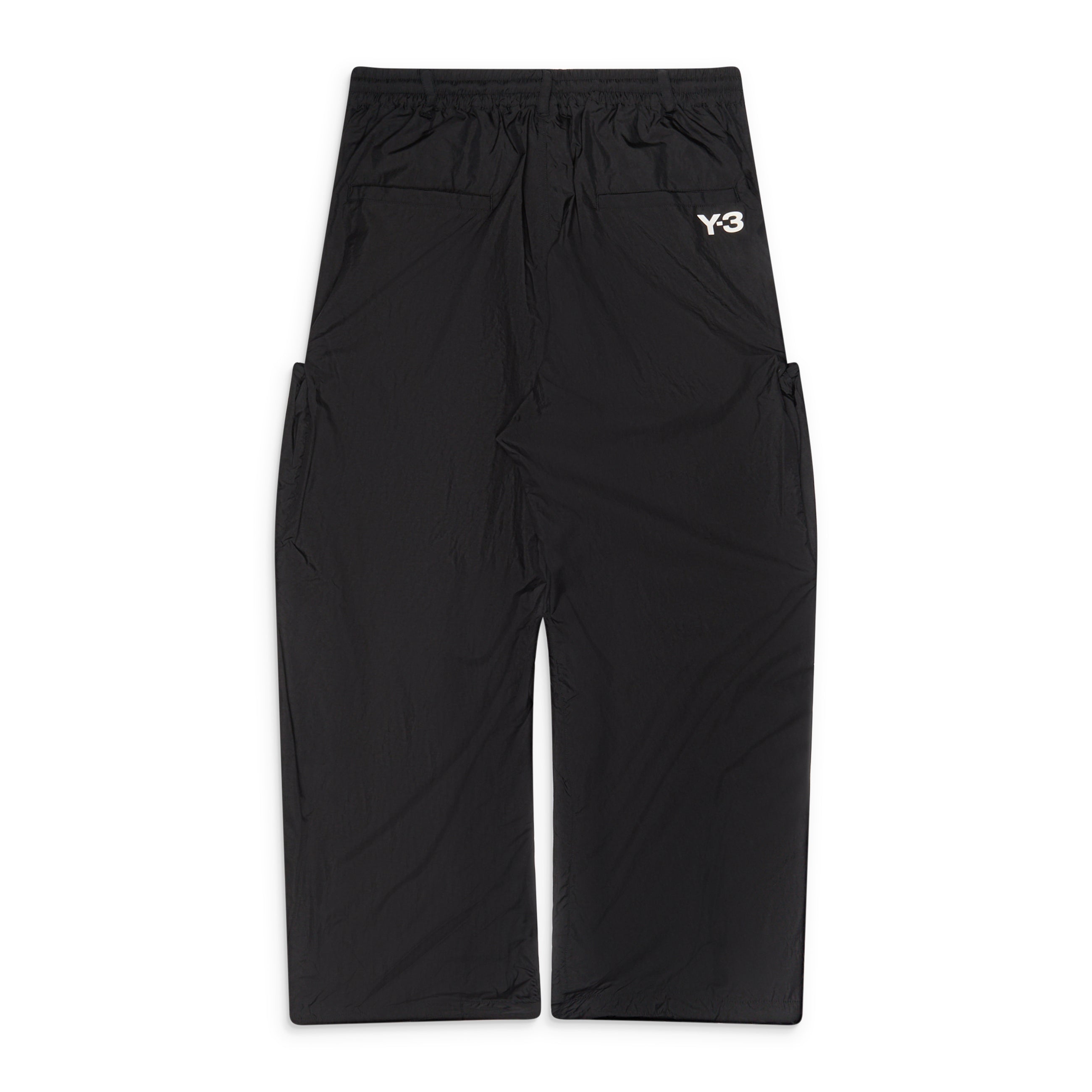 Y-3 Nylon 3 Stripes Cargo Pants Black