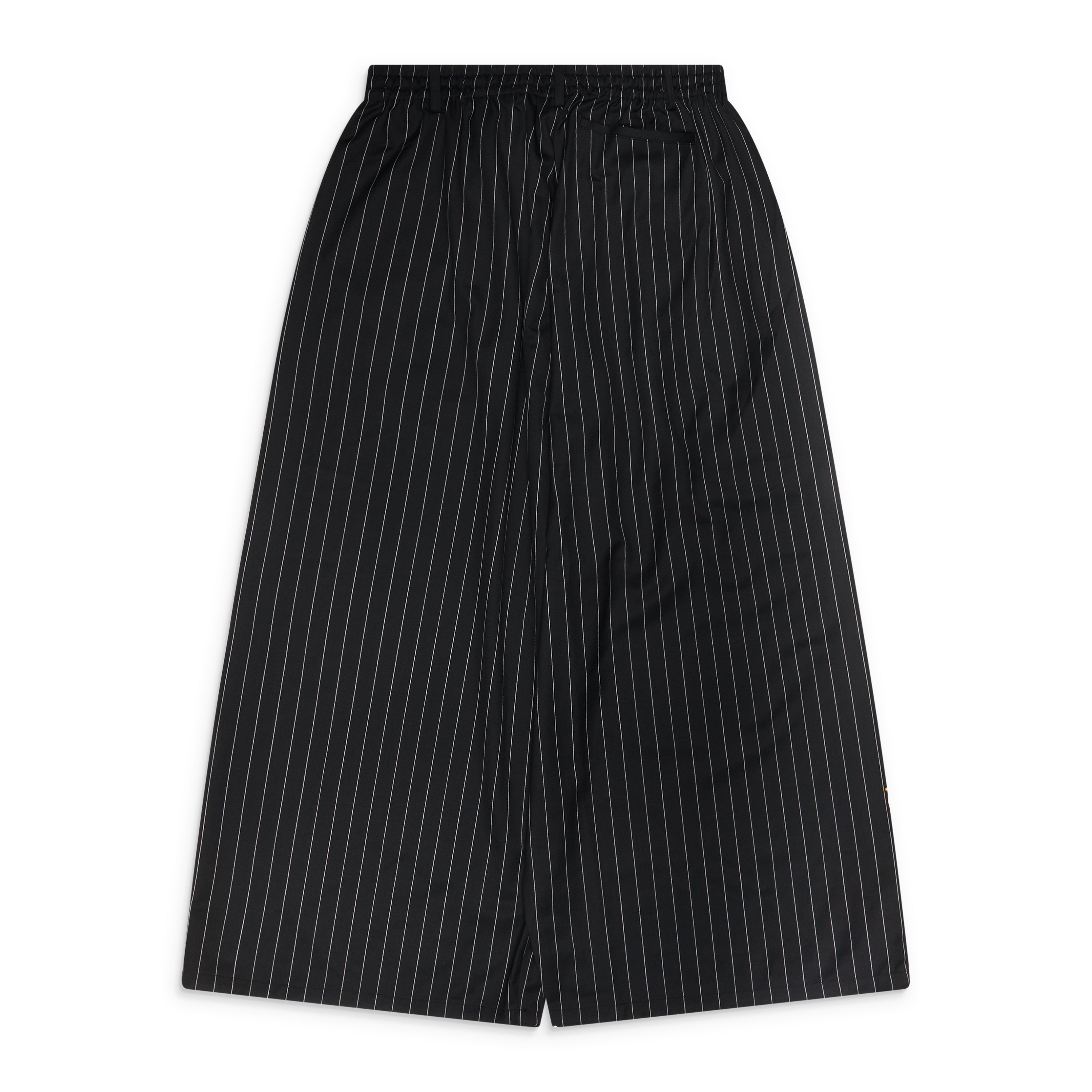 Y-3 Raw-Cut Wool Pants Black