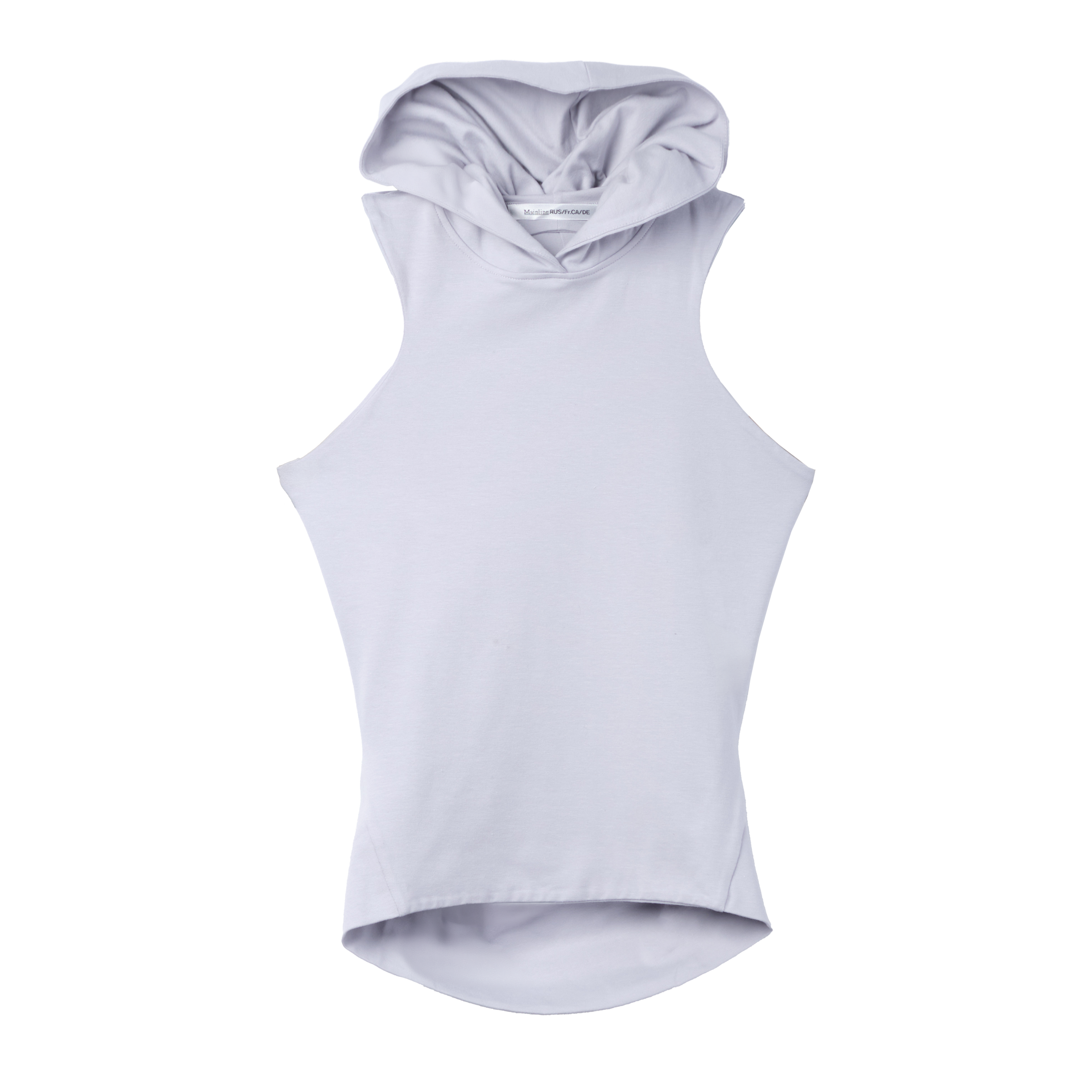 Mainline:RUS/Fr.CA/DE Open-Back Tank With Hood Gray