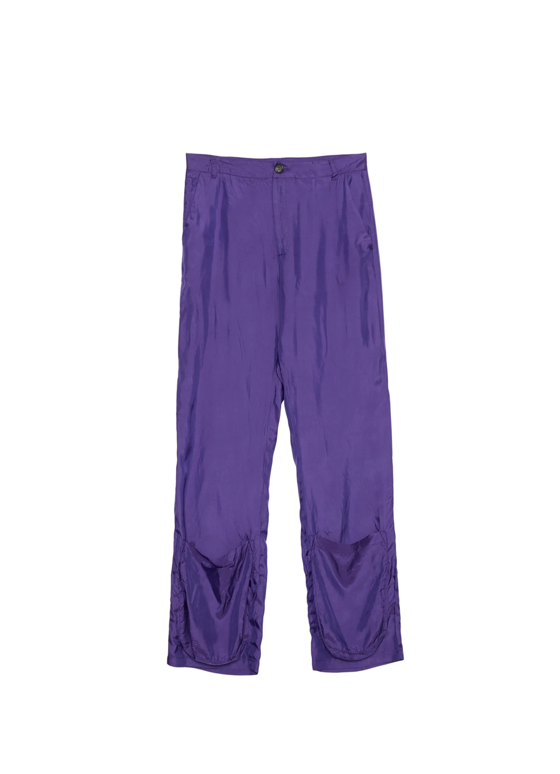 Edward Cuming Sag Pocket Spooky Trousers Purple