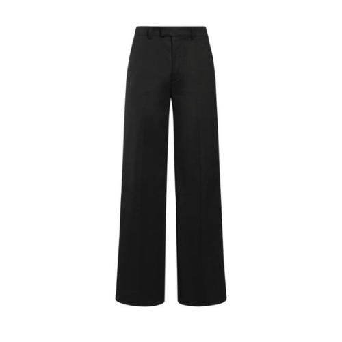 Ann Demeulemeester Kwinten Jersey Minimal Trousers Black 7644