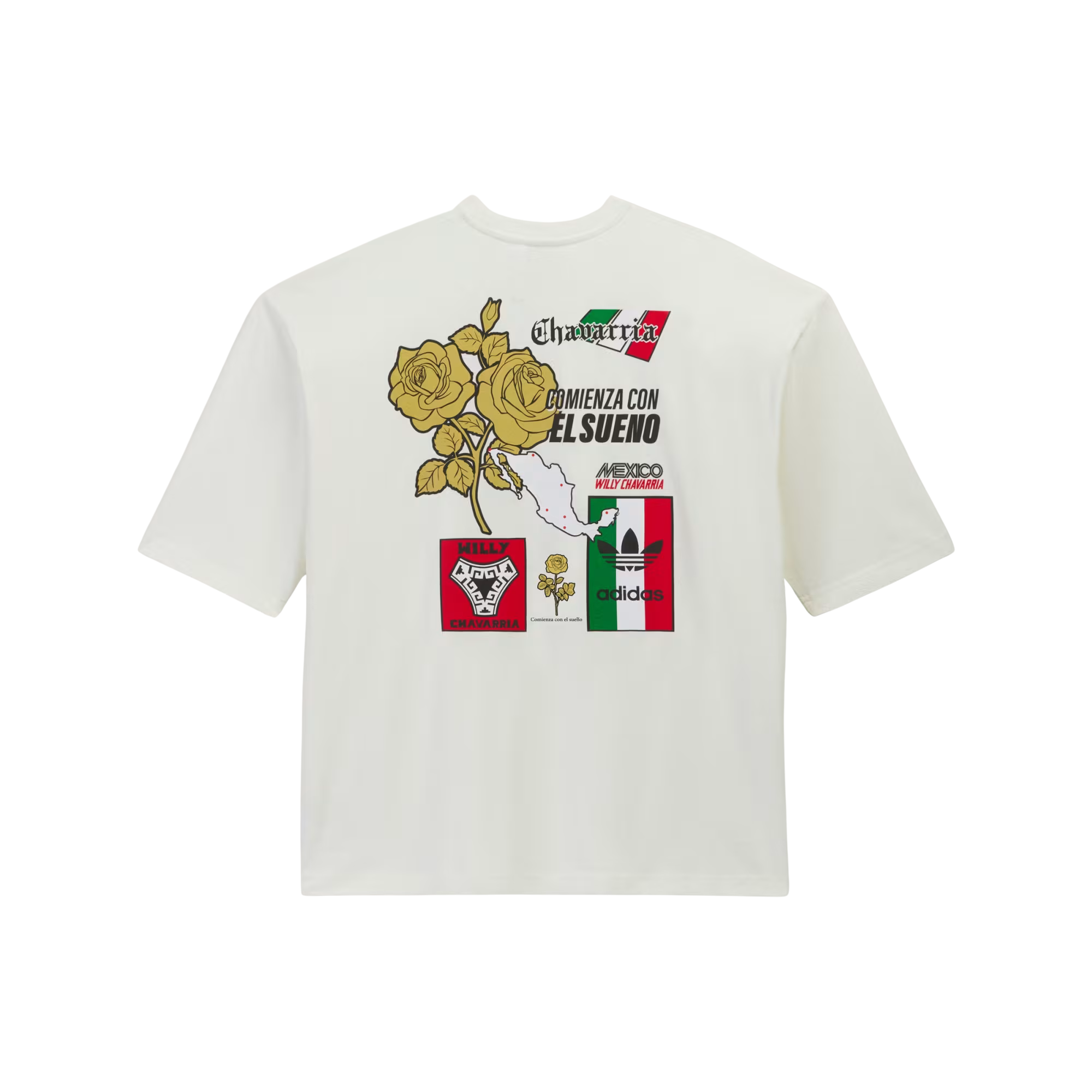 Adidas x Willy Chavarria Mexico T-Shirt Cream