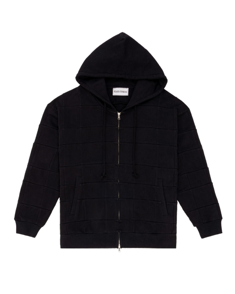 トップス PALACE 25SPRING PATCHWORK ZIP KNIT BLACK PATCHWORK ZIP KNIT | PALACE SKATEBOARDS