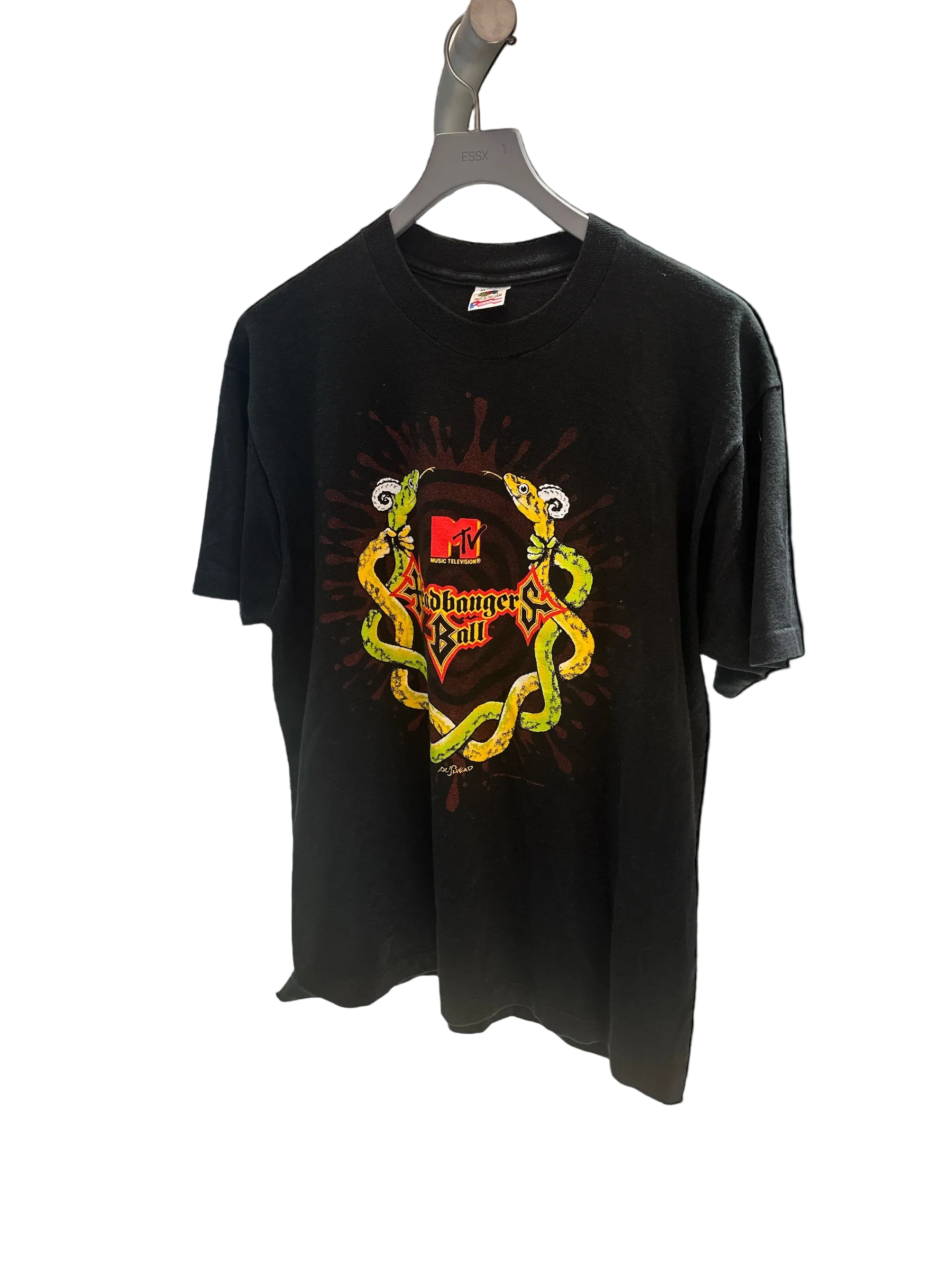 Essx Vintage Mr. X Mtv Pushead Headbangers Ball (1991)