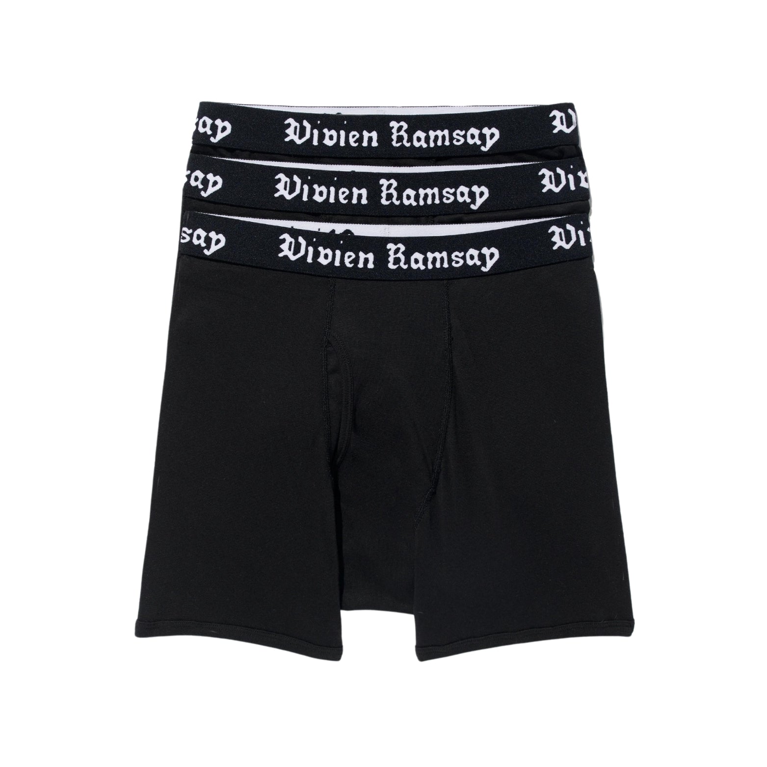 Vivien Ramsay Boxer Brief (3 Pack) Black 11418