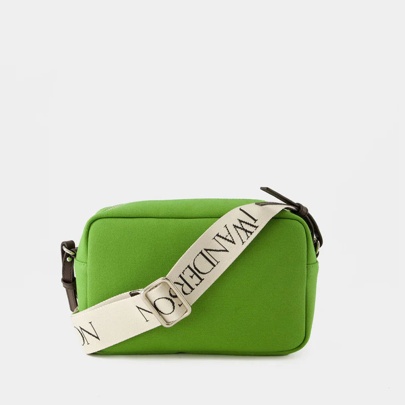JW Anderson JWA Puller Canvas Camera Bag Green