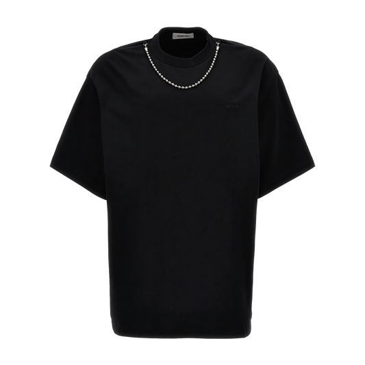 AMBUSH T-SHIRT WITH BALLCHAIN NECKLACE T-Shirt Black