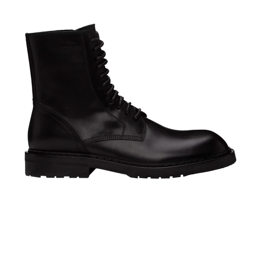 ANN DEMEULEMEESTER DANNY LEATHER ANKLE BOOTS Boots Black