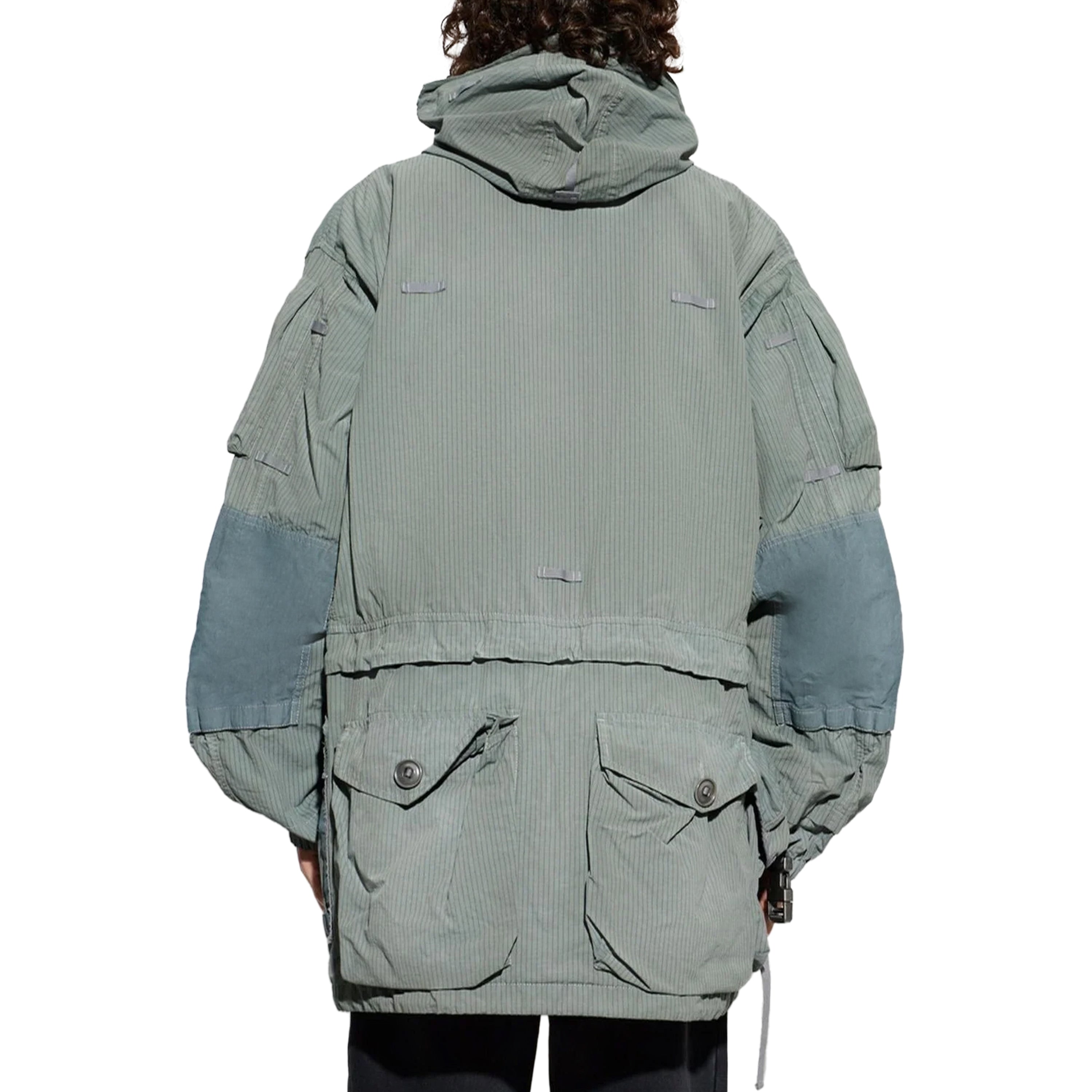 maison margiela replica ミリタリージャケットカバーオール Maison Margiela Cargo Pocket Ripstop Coat Sage – ESSXNYC