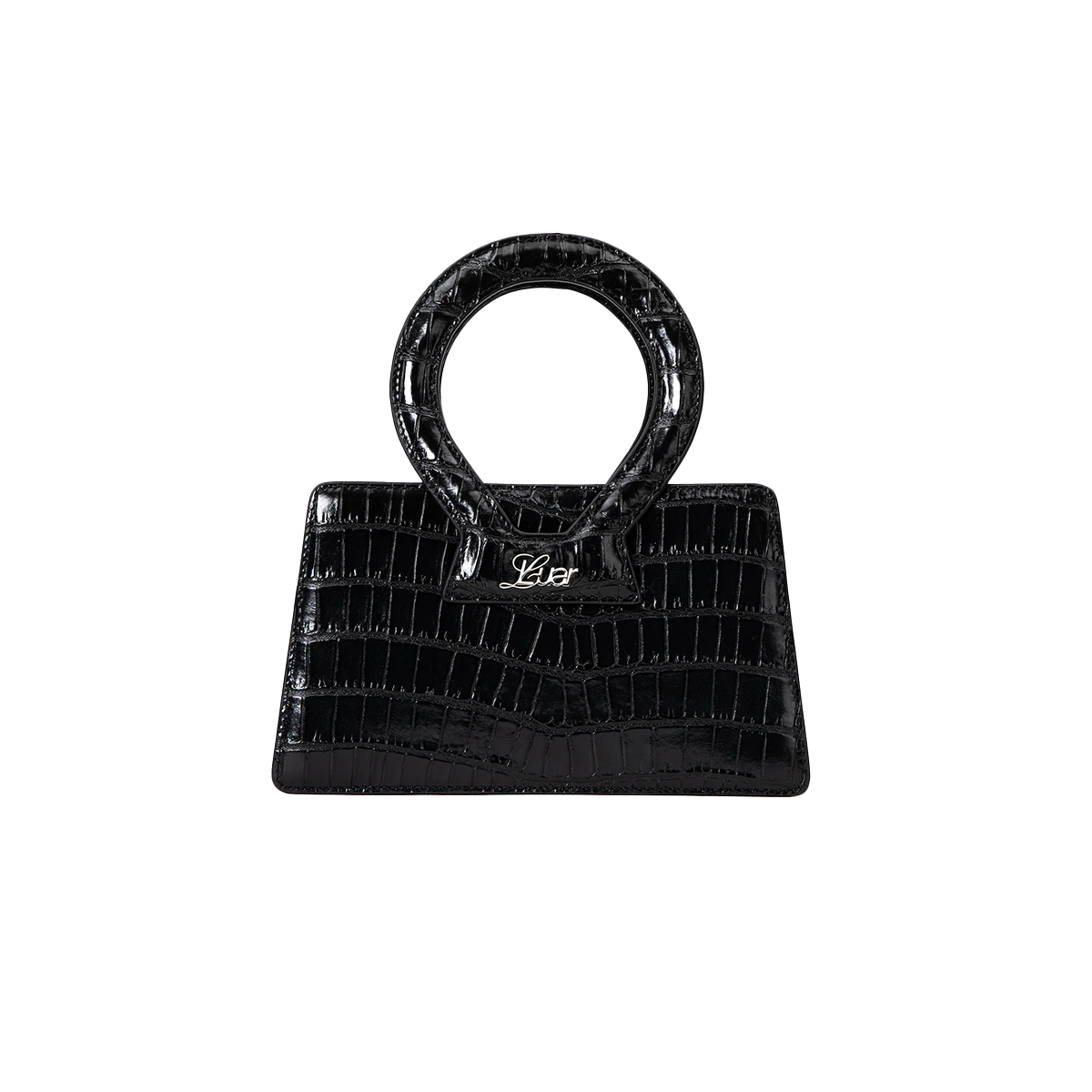 Black Croc Small Ana 12738