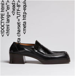 Marni Pierced Moccasin Shoe Black