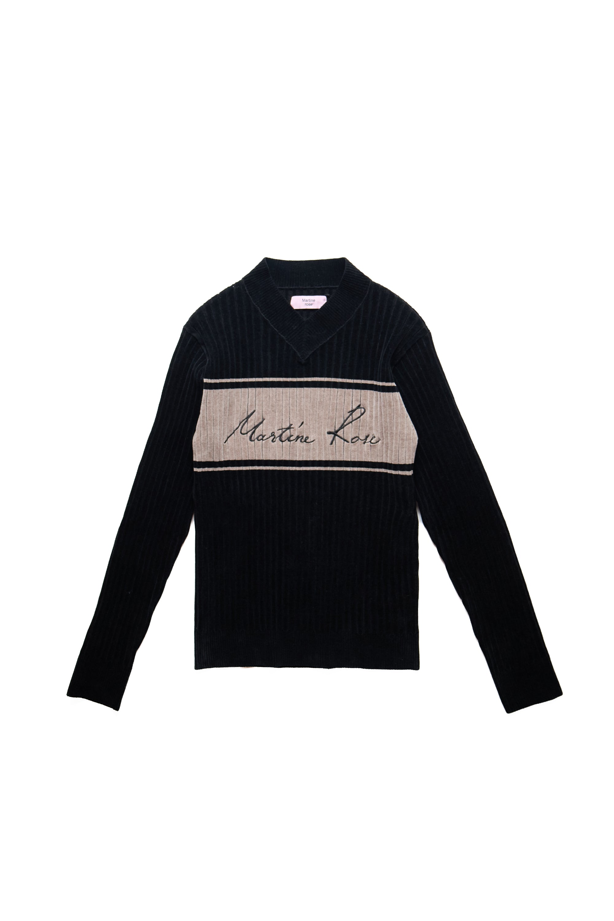 Martine Rose Chenille V-Neck Jumper 12894